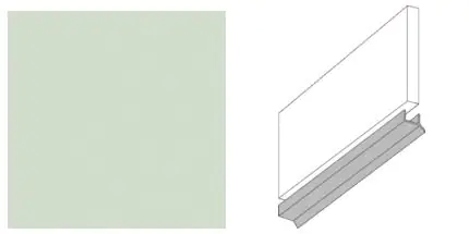 Getalit Sockelprofil 300 cm, 16 x 20 mm, transparent