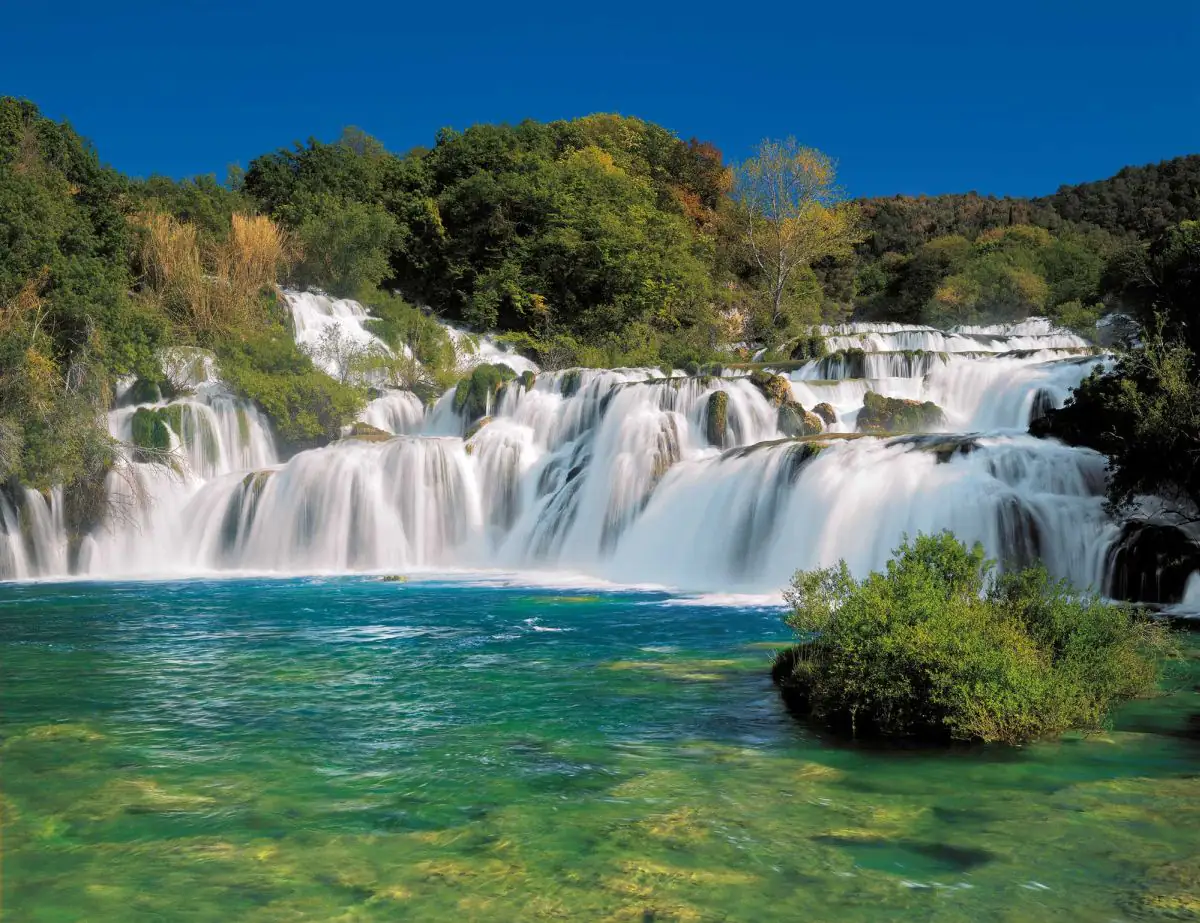Komar Fototapete Krka Falls 368 x 254 cm 