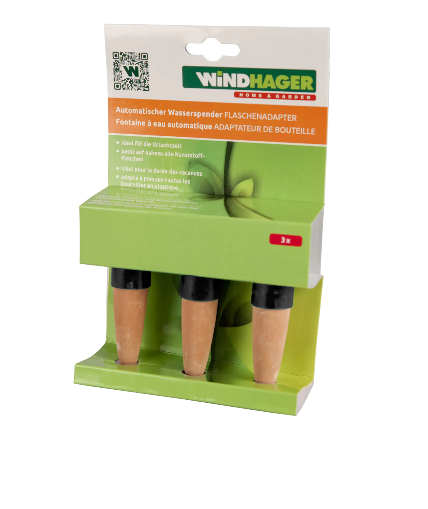 Windhager Automatischer Wasserspender Flaschenadapter 3 Stück