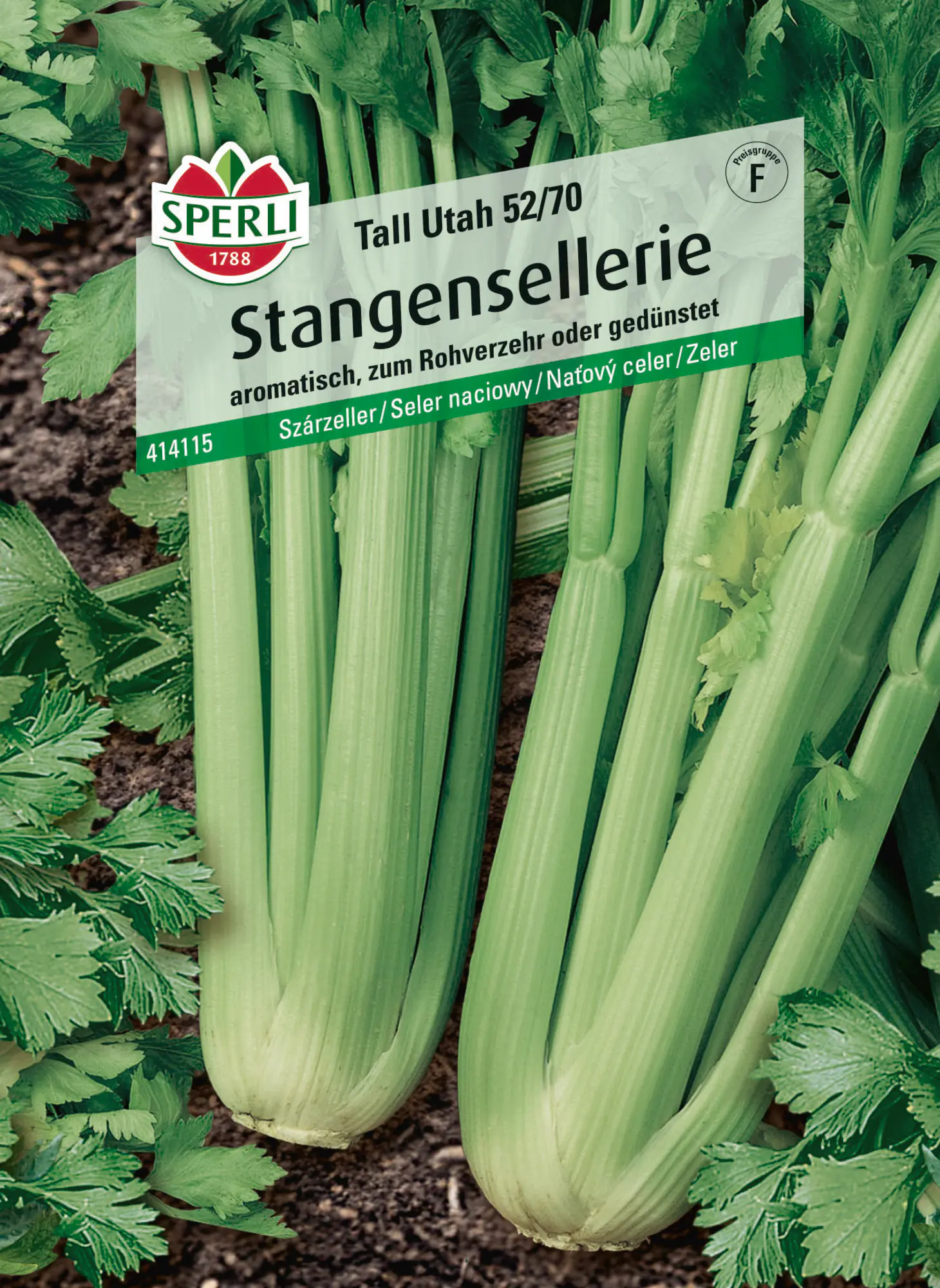 Sperli Saatgut Stangensellerie Tall Utah 52/70 für ca. 250 Pflanzen