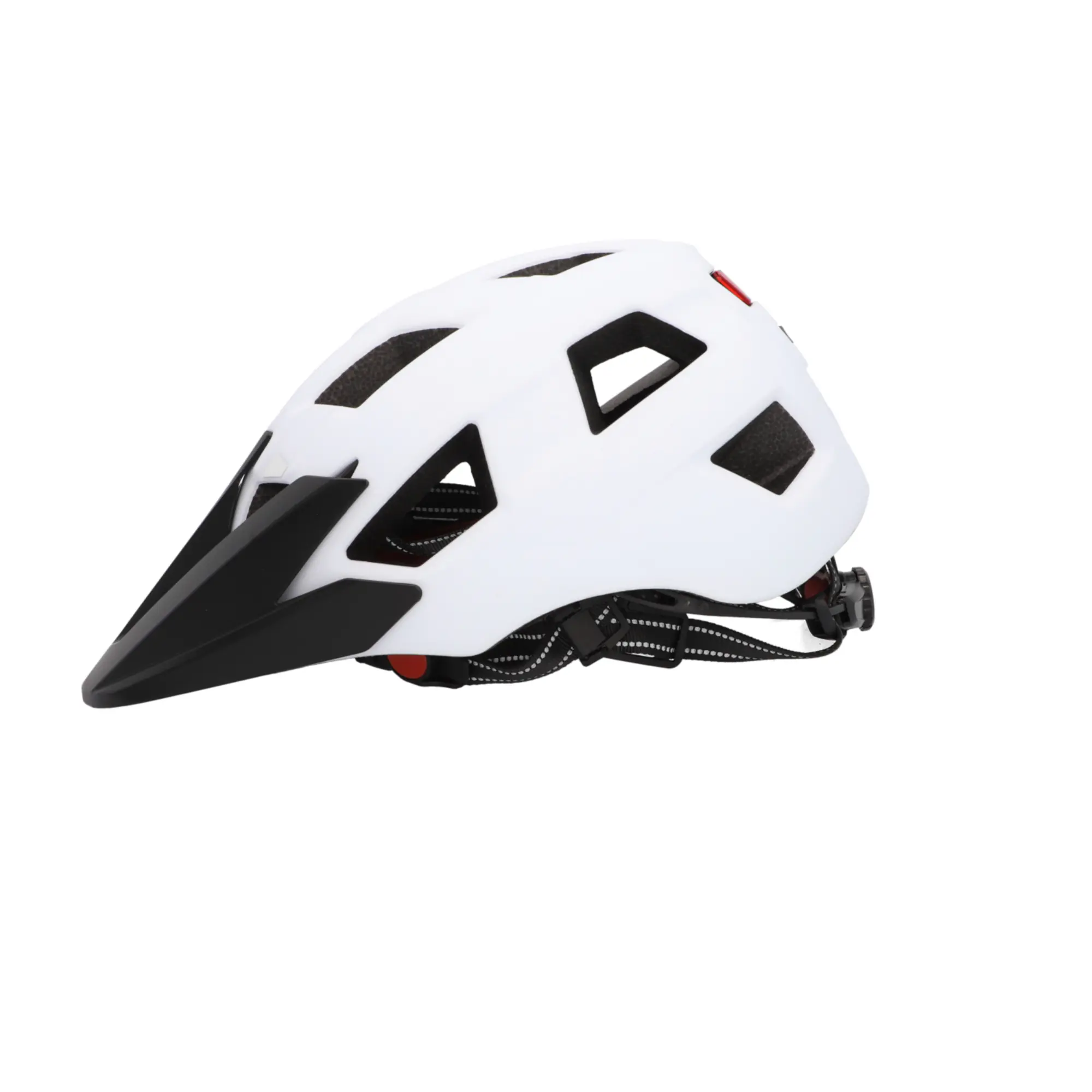 Fischer Fahrradhelm MTB Plus Atlas L/XL weiß/schwarz