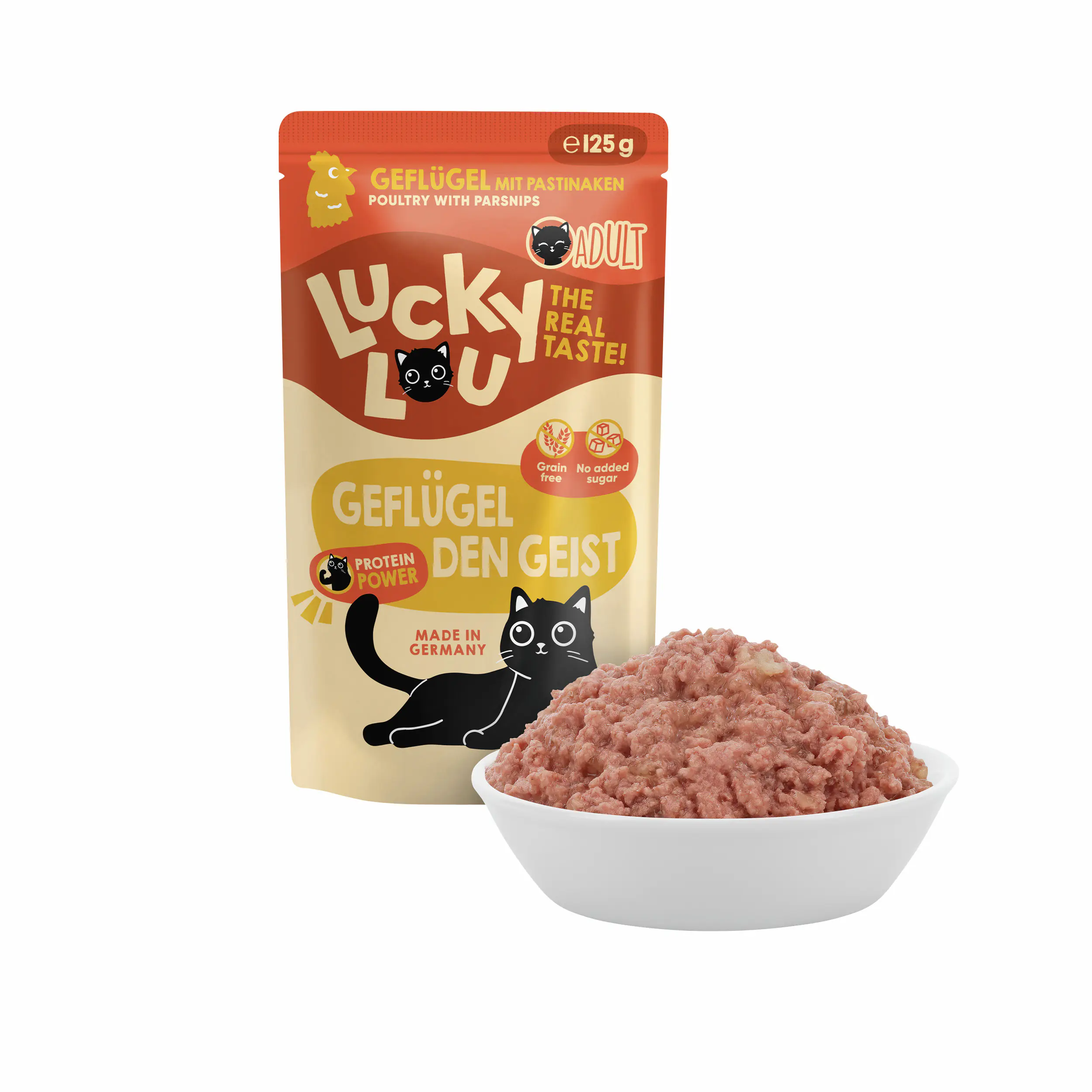 Lucky Lou Lifestage Adult Geflügel 125g