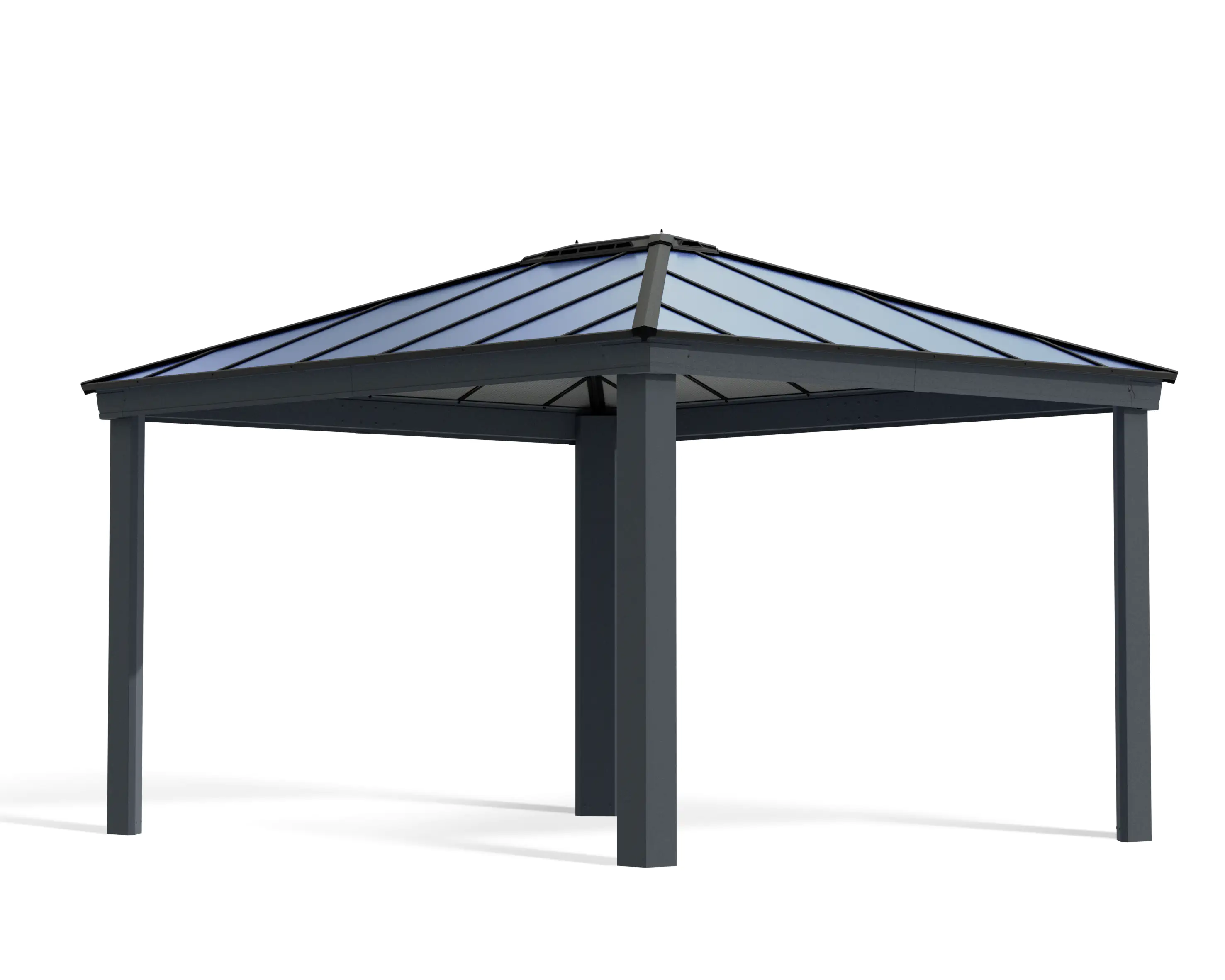 Canopia Pavillon Dallas 426 x 364 cm grau