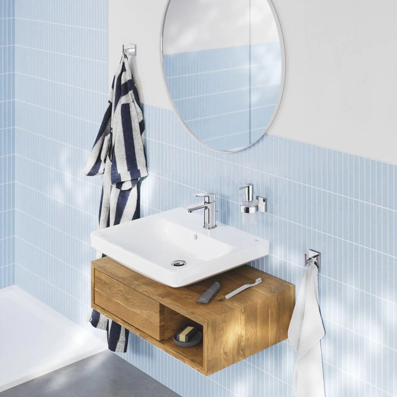Grohe Quickfix Waschtischarmatur Dice S verchromt