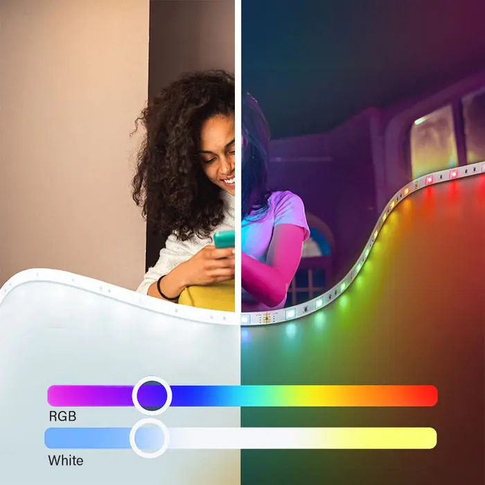 Näve LED Stripe RGB+CCT 3m Smart dimmbar, Smart Home