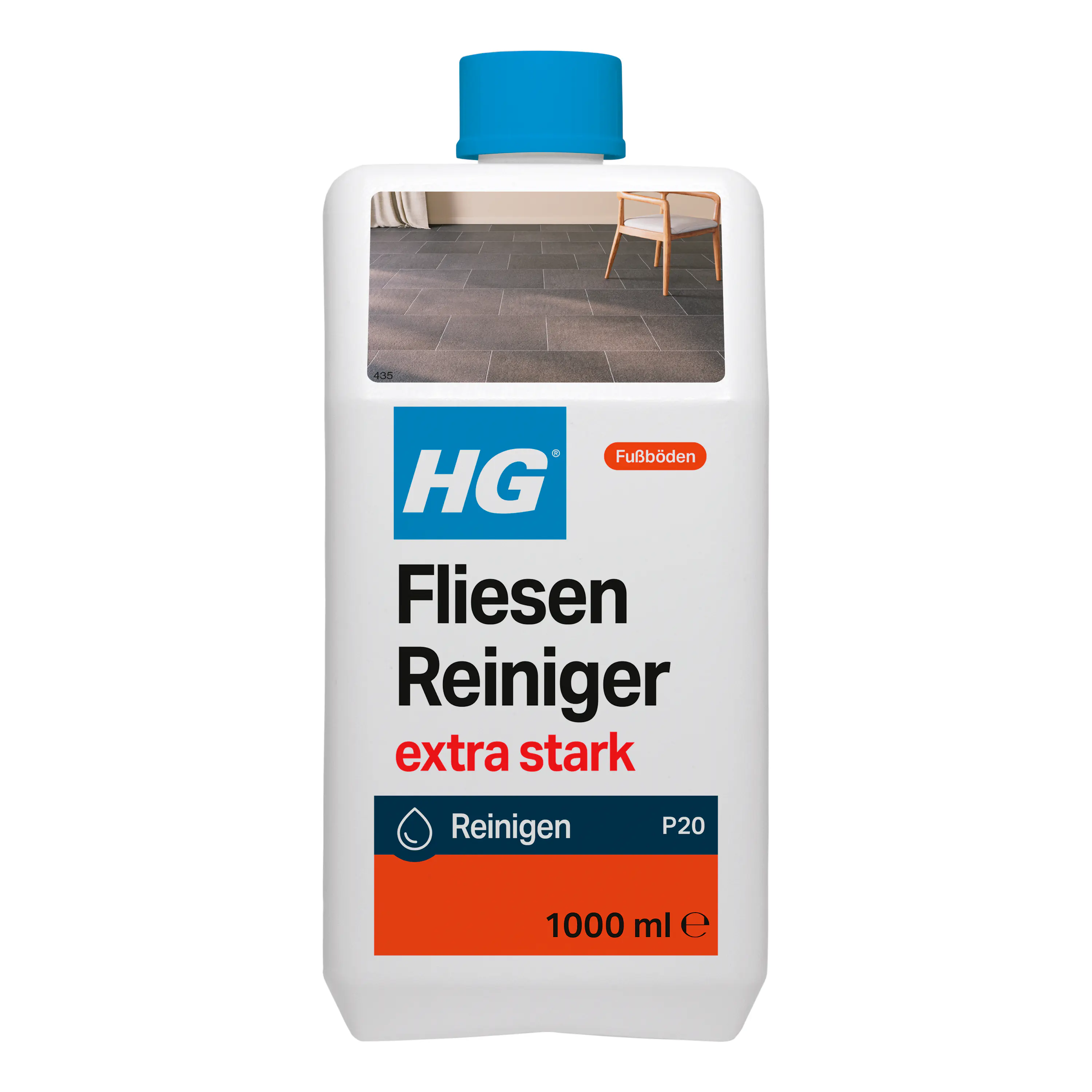 HG Fliesenreiniger extra stark 1 L