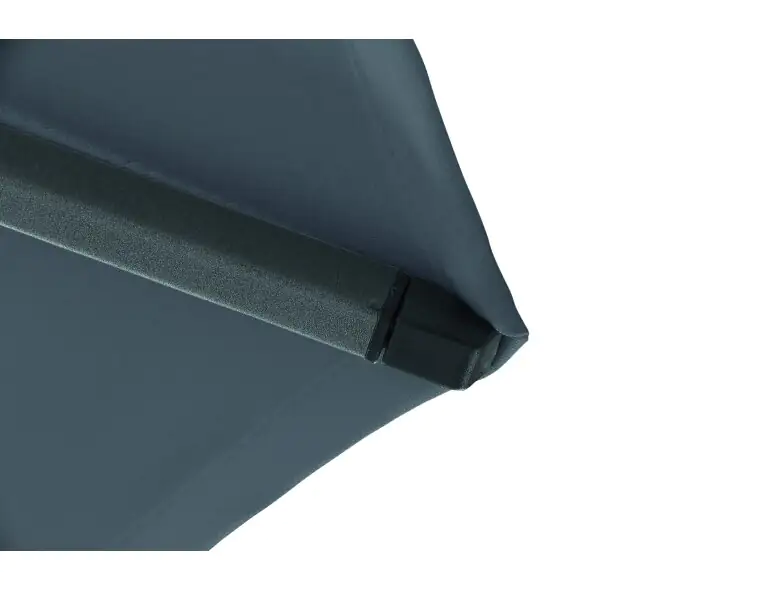 Siena Garden Mittelstockschirm Avio anthrazit, Ø 350 cm
