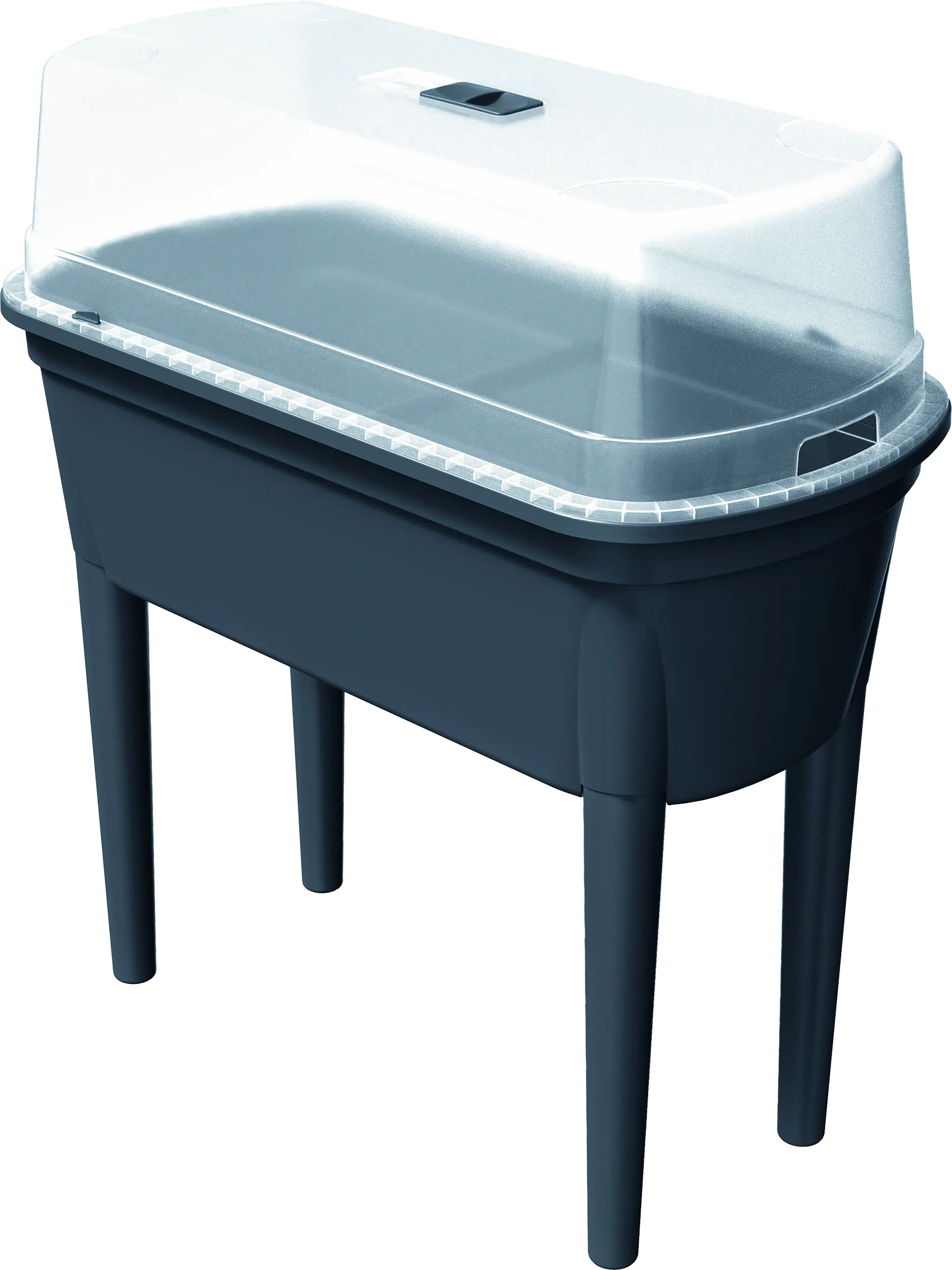 Prosperplast Anzuchttisch-Set Bloomo Kunststoff 77,5 x 38 cm anthrazit