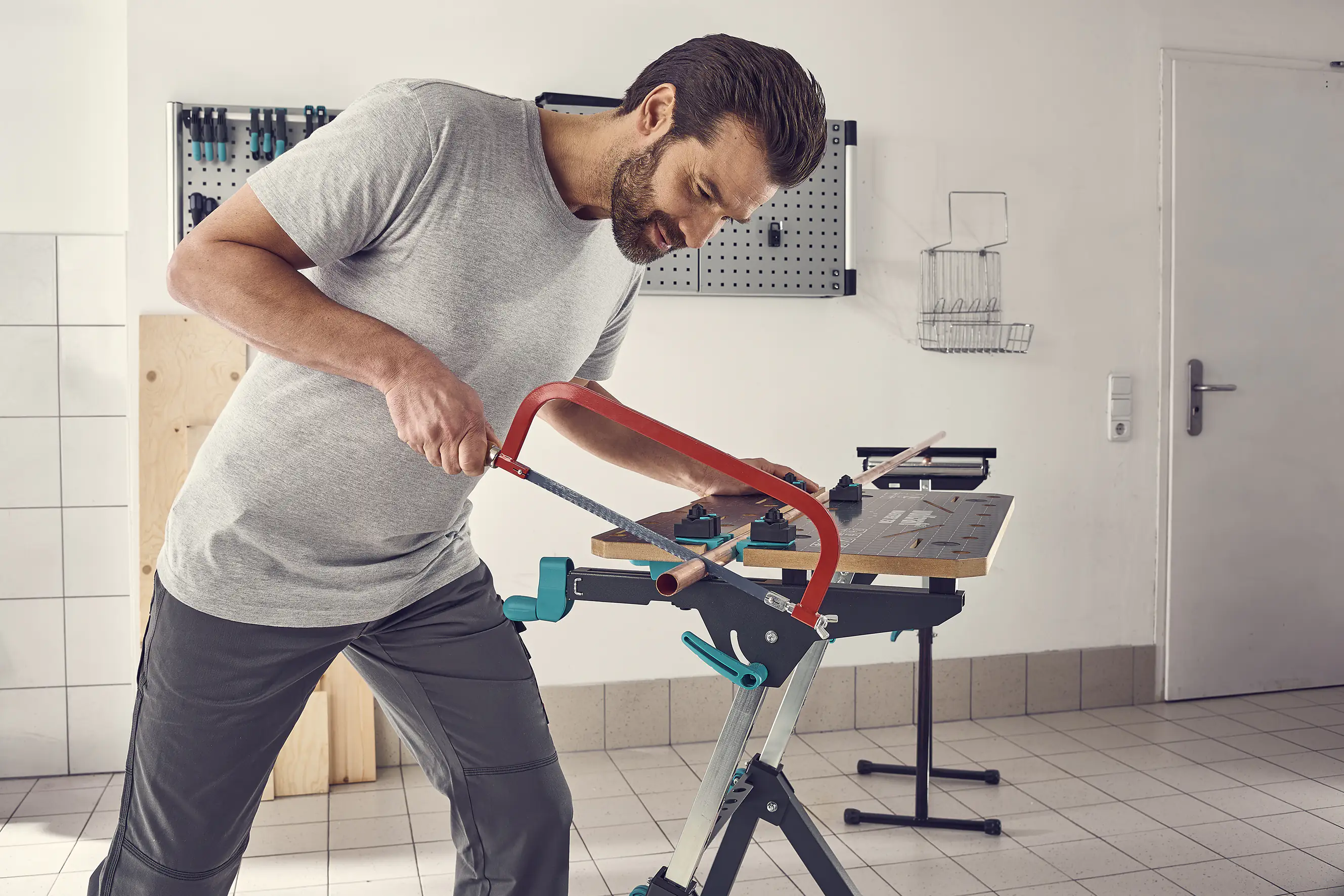 Wolfcraft Maschinen- und Spanntisch Master 750 Ergo höhenverstellbar