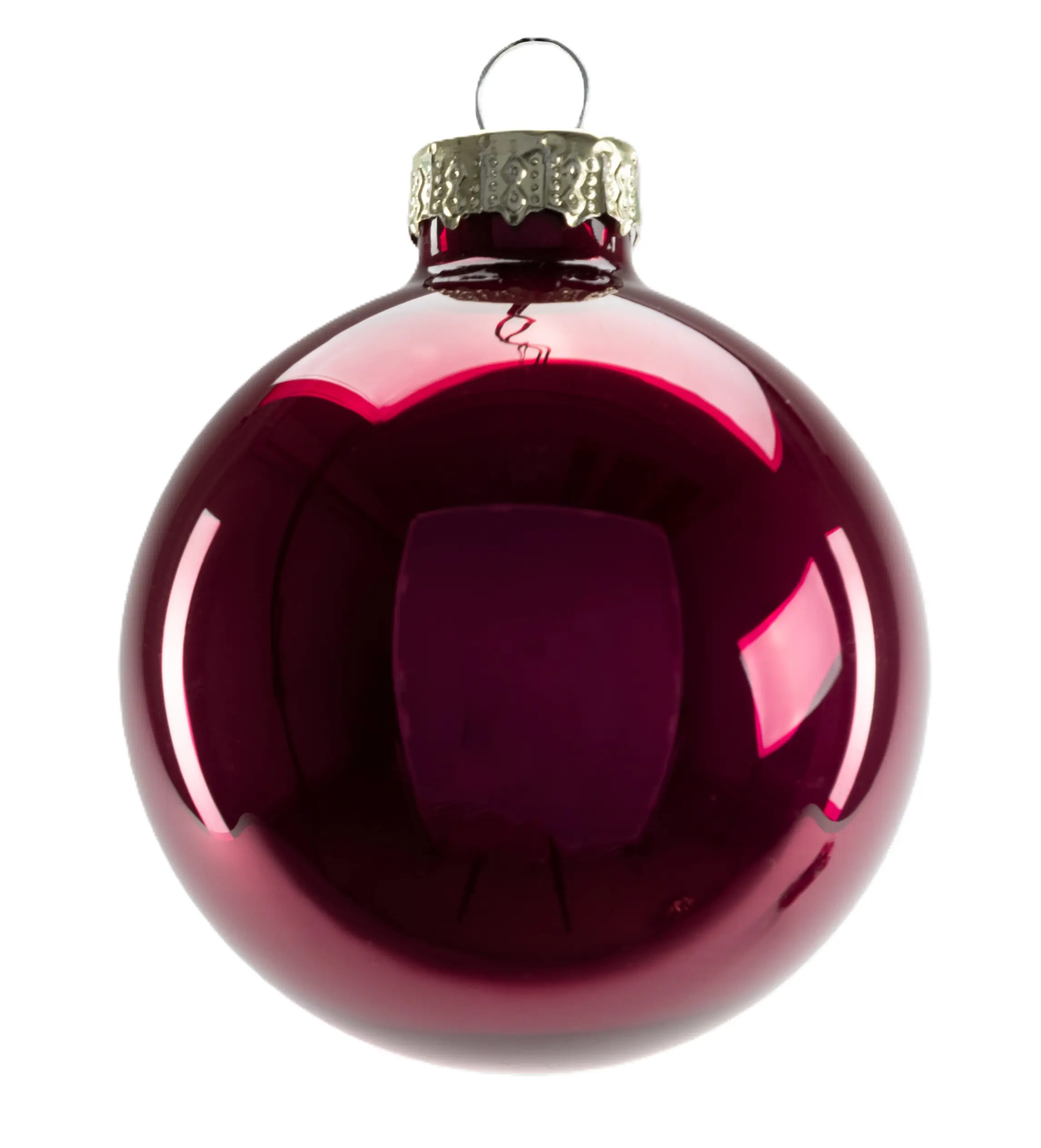TrendLine Weihnachtskugeln aus Glas Ø 6 cm magnolienrosa 20 Stück