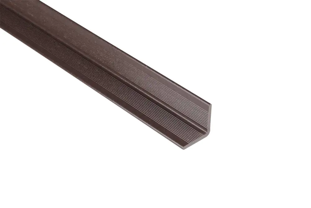 Kovalex Wandabschluss WPC 250 x 4 x 4 cm schoko