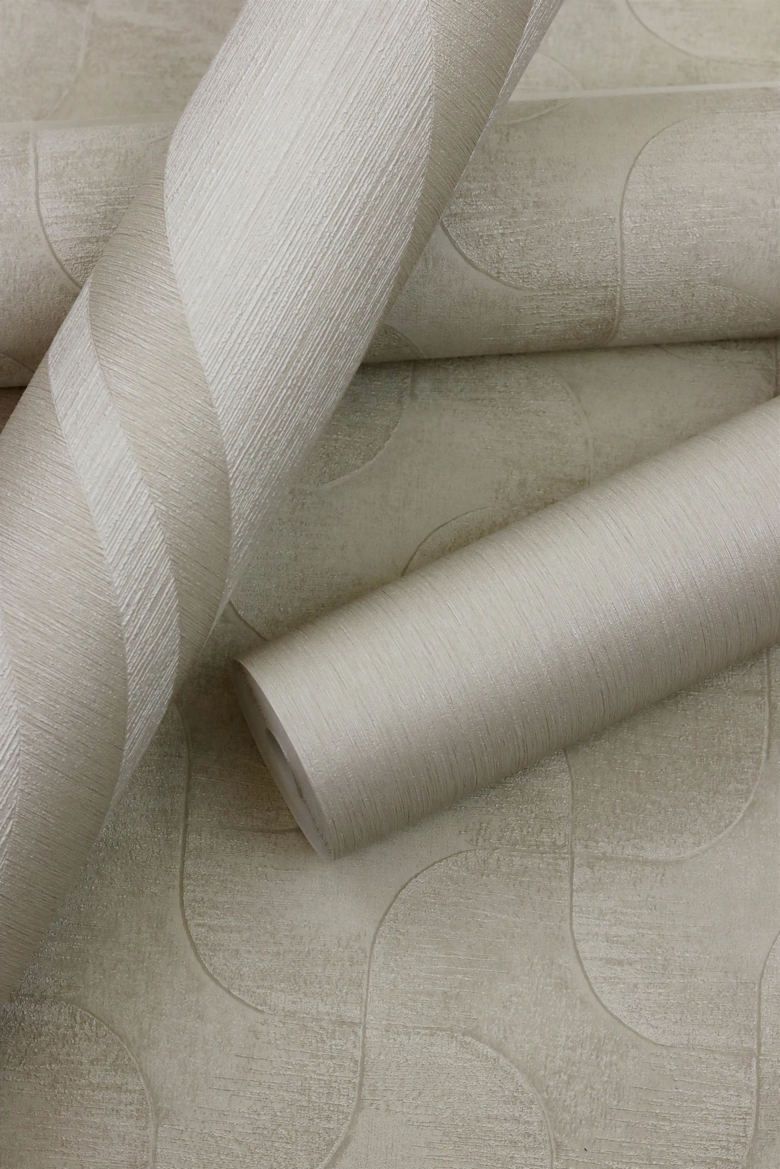 Rasch Vliestapete Uni Sky Lounge beige sand 10,05 x 0,53 m