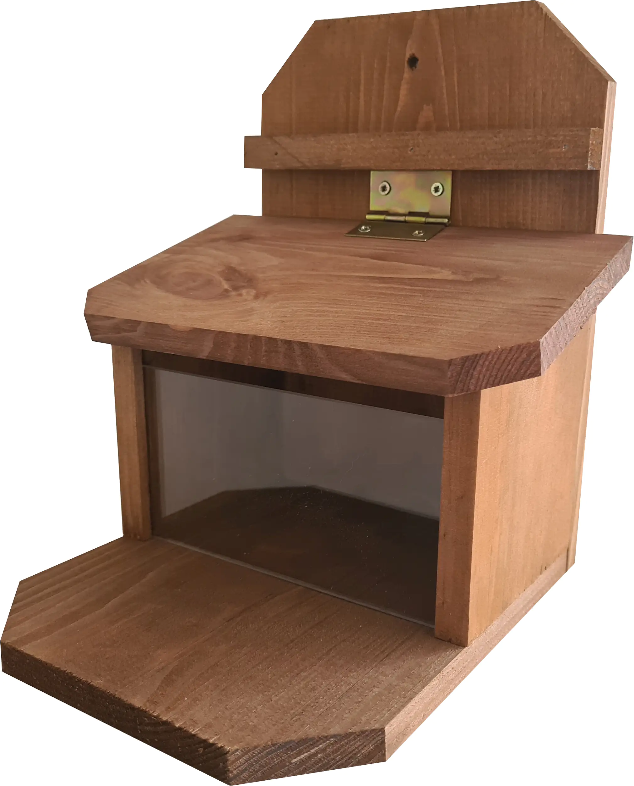 Eichhörnchen Futterhaus Kiefernholz 19,5 x 19,5 x 23 cm