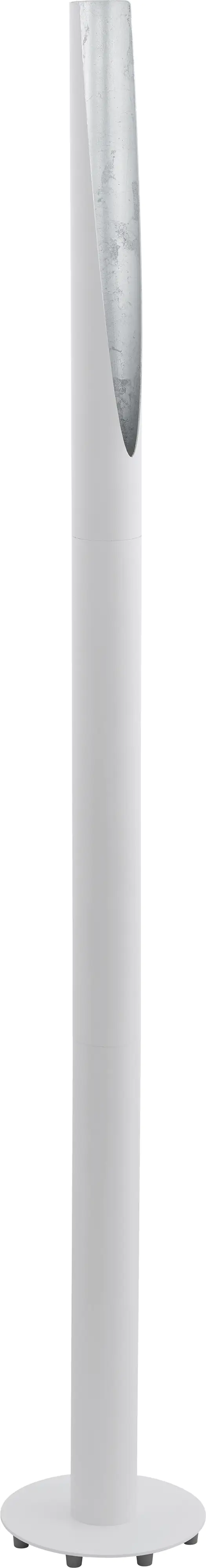 Eglo Stehleuchte Barbotto weiß silber