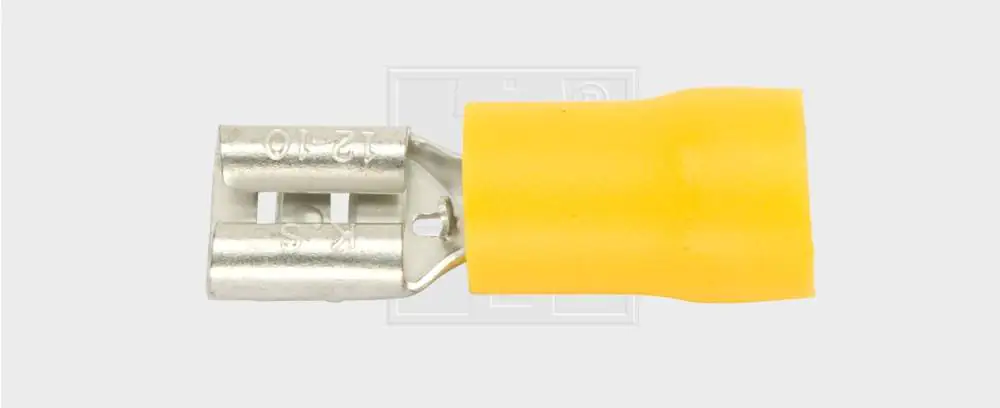 SWG Flachsteckhülse 4,0-6,0 mm² 6,3x0,8