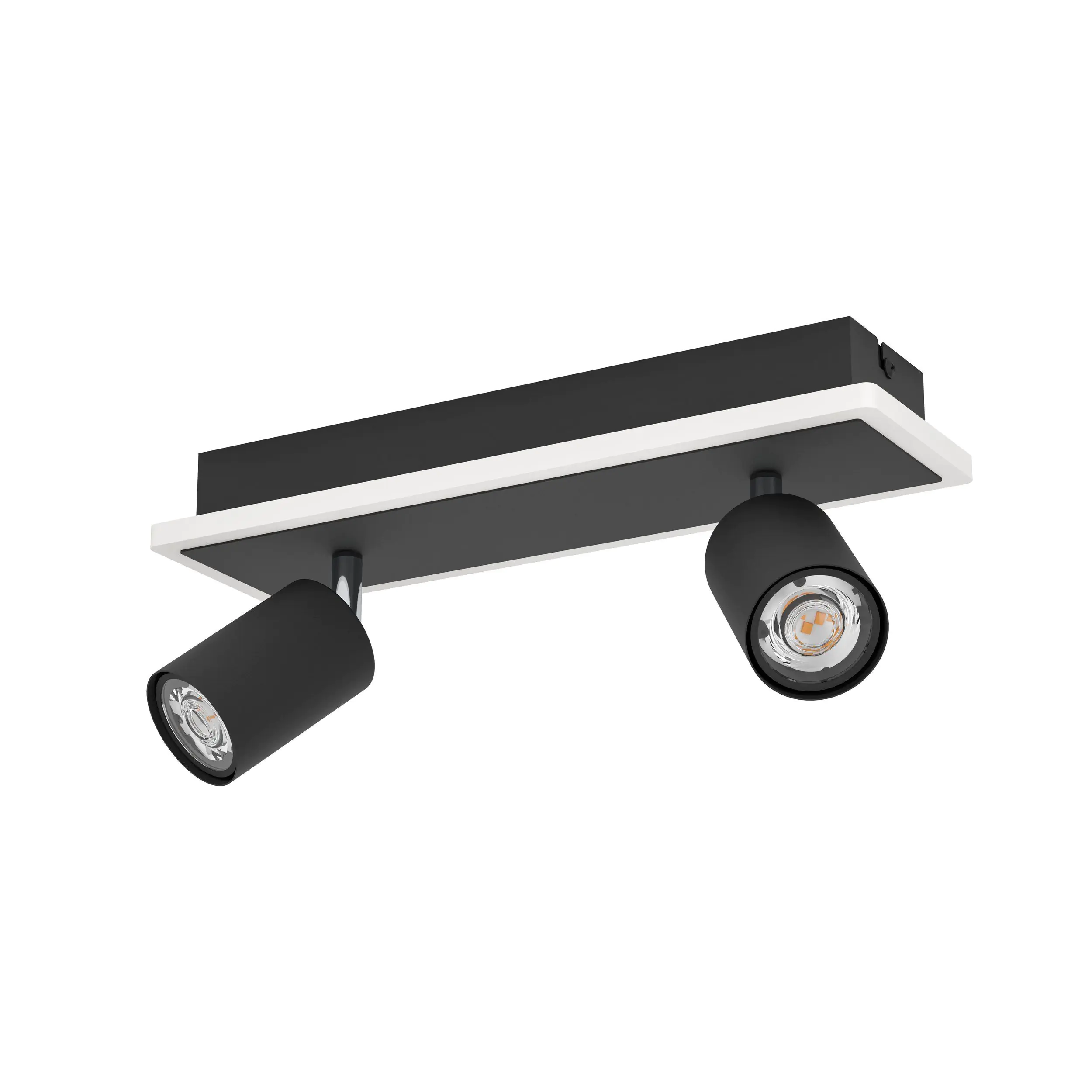 Eglo LED Deckenleuchte Rimbocchi 1 2x 35W, 1500 lm, 3000K, ww, schwarz