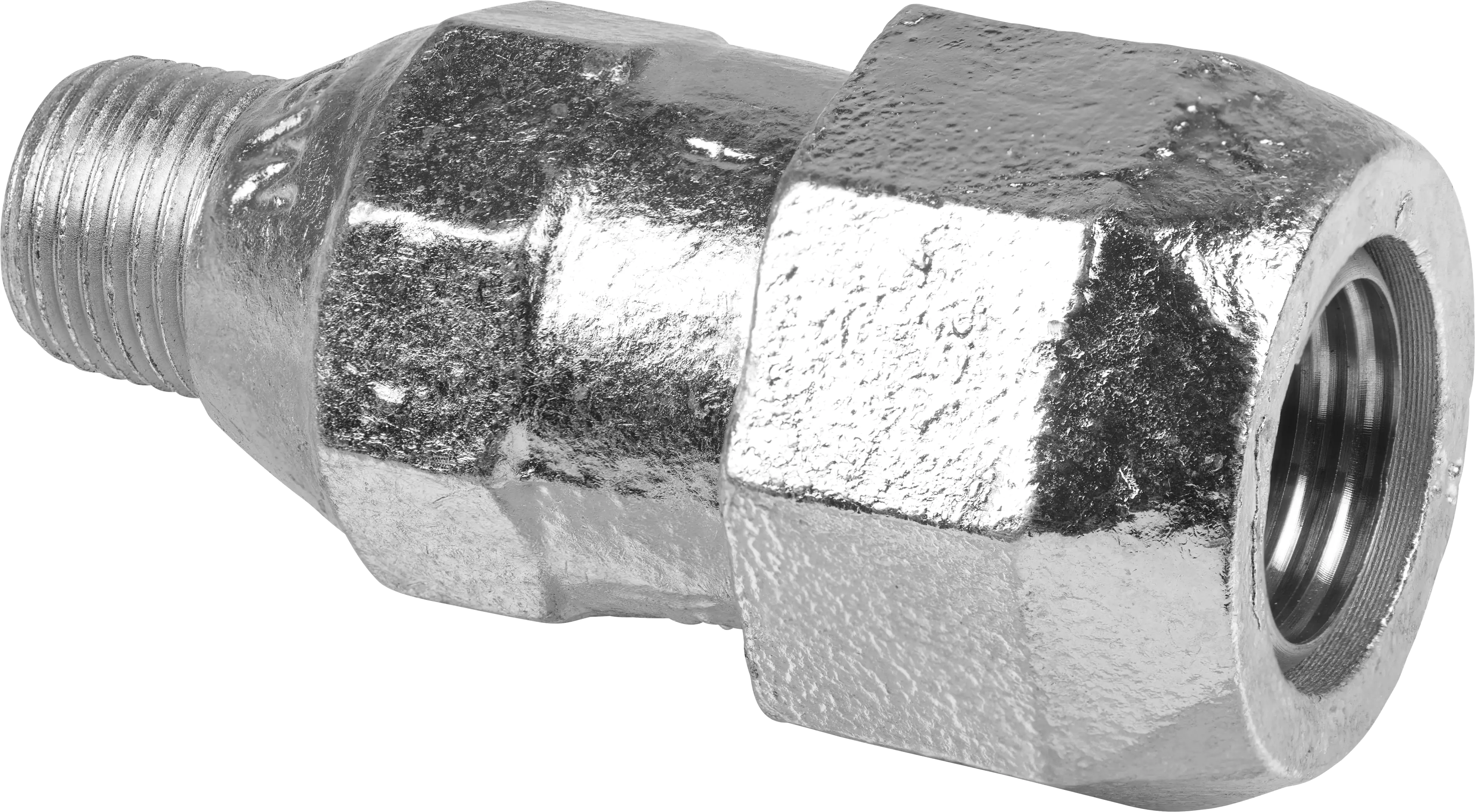 Cornat Klemmverschraubung verzinkt 1/2" Temperguss verzinkt, 1/2" AG
