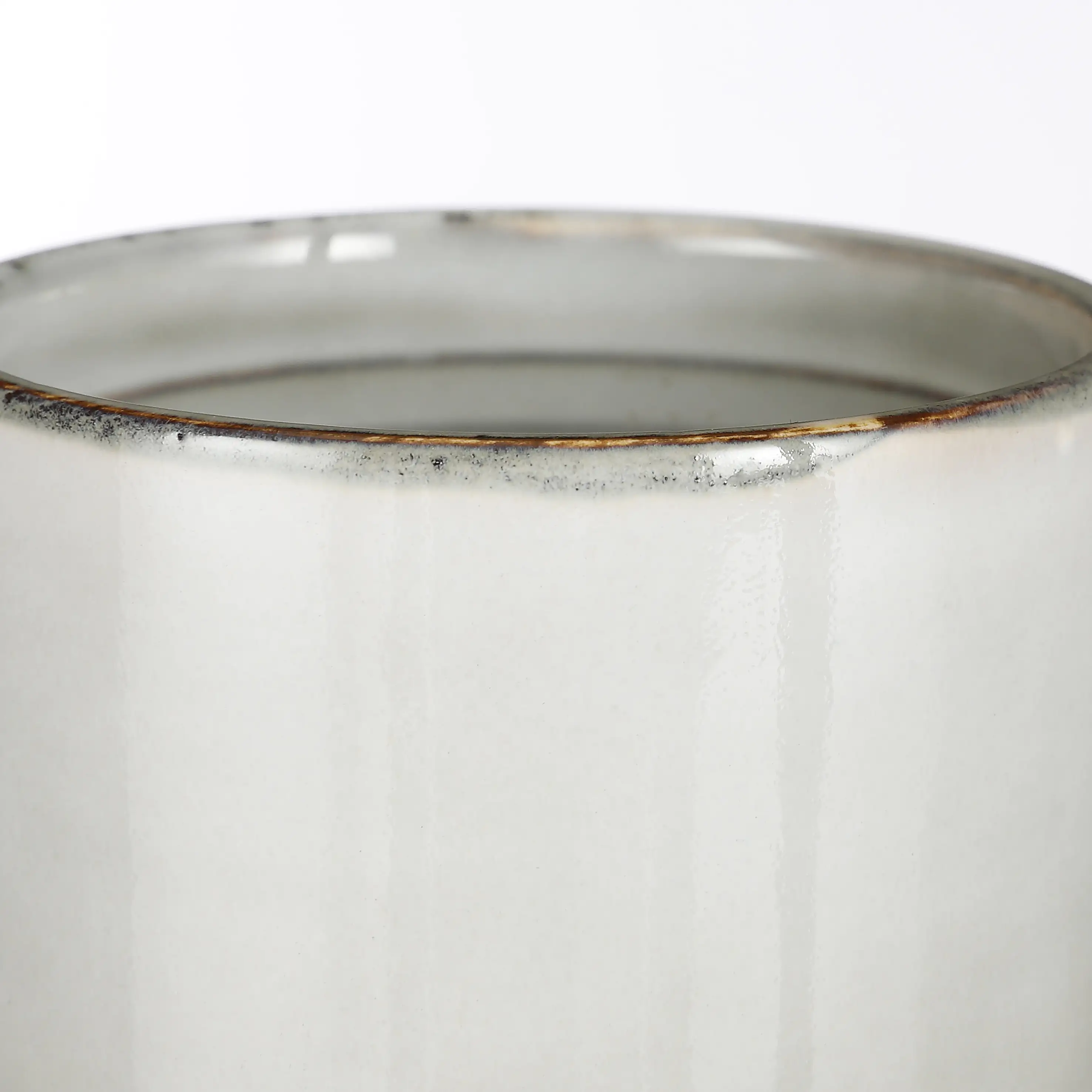 Mica Becher Tabo grau, 10 cm x 7,5 cm