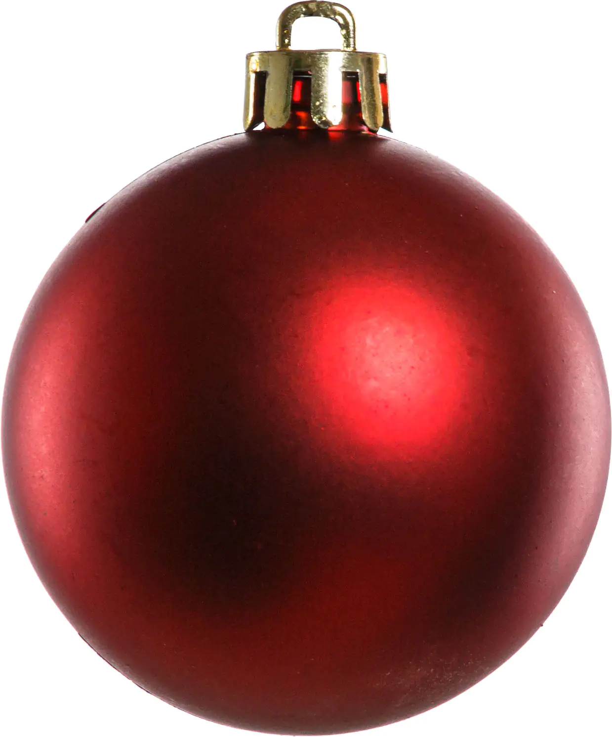 TrendLine Weihnachtskugeln bruchfest, langlebig Ø 6 cm rot 25 Stück