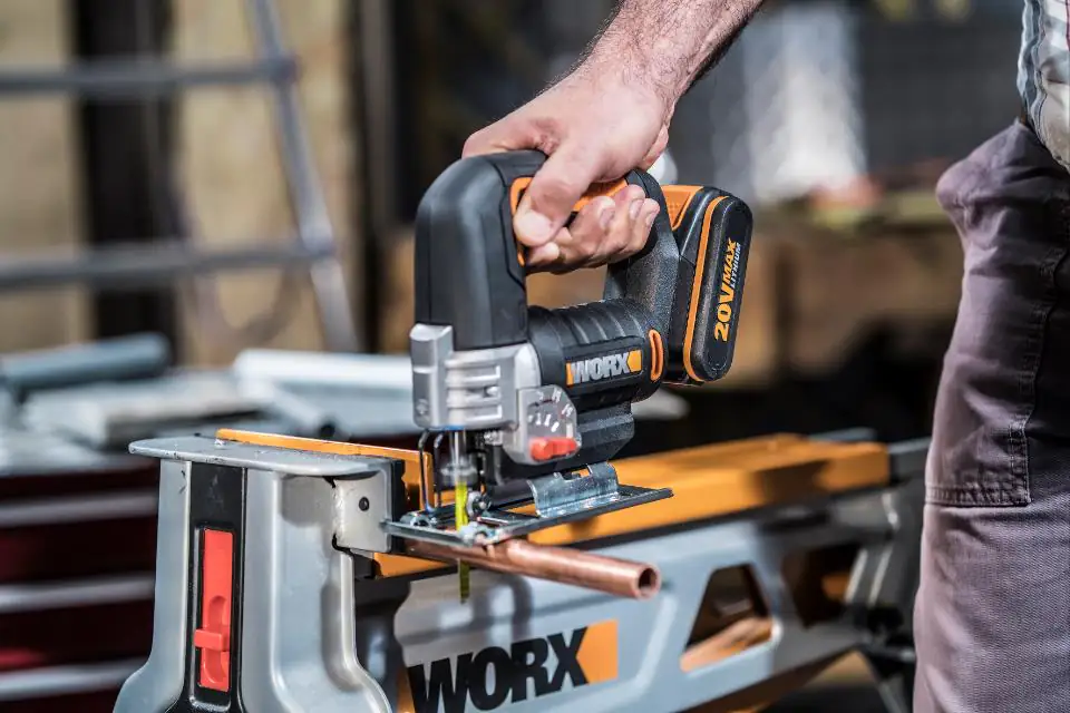 Worx Akku-Pendelhub-Stichsäge WX543.9 20 V, ohne Akku und Ladegerät