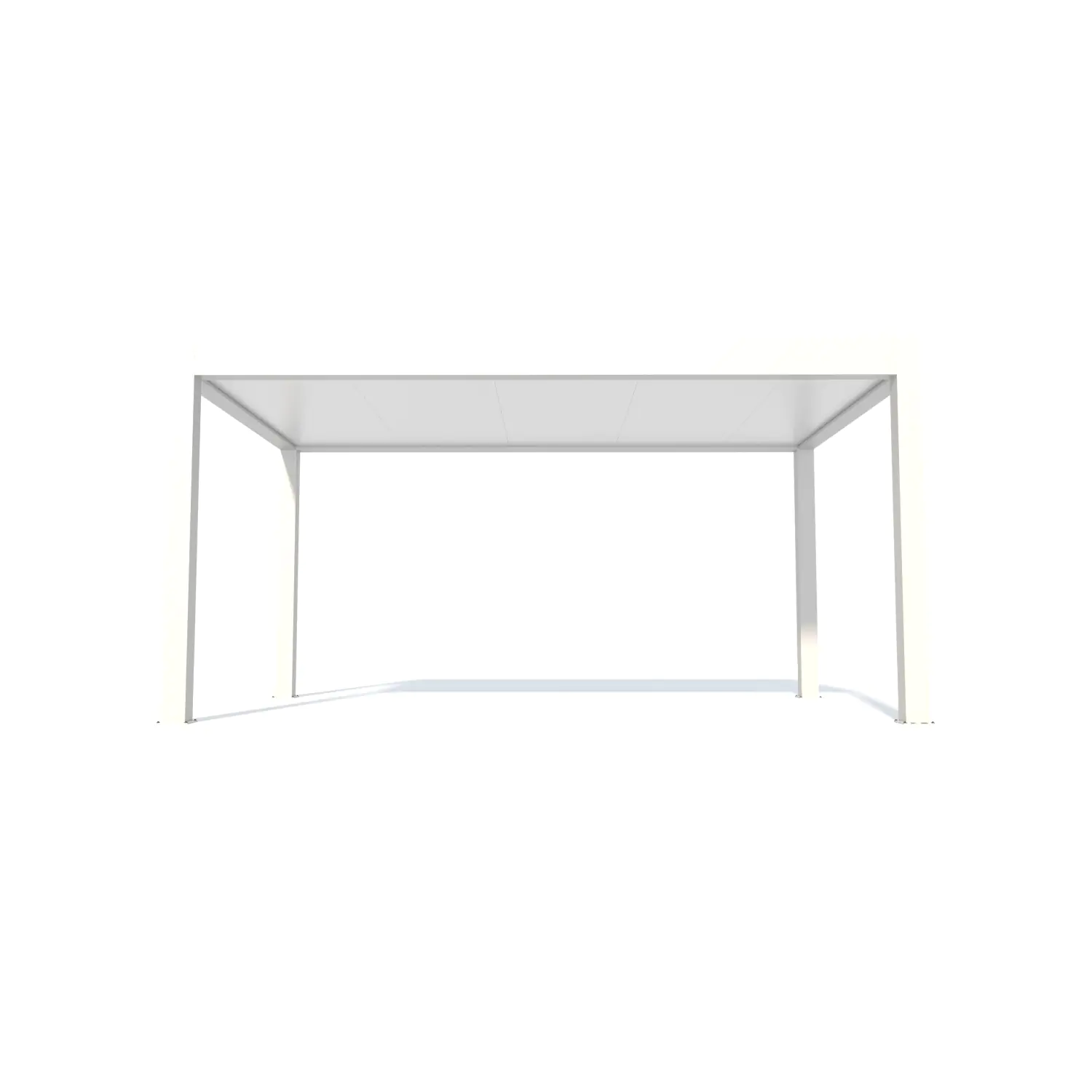 Carport Grandlux 400 x 600 cm weiß