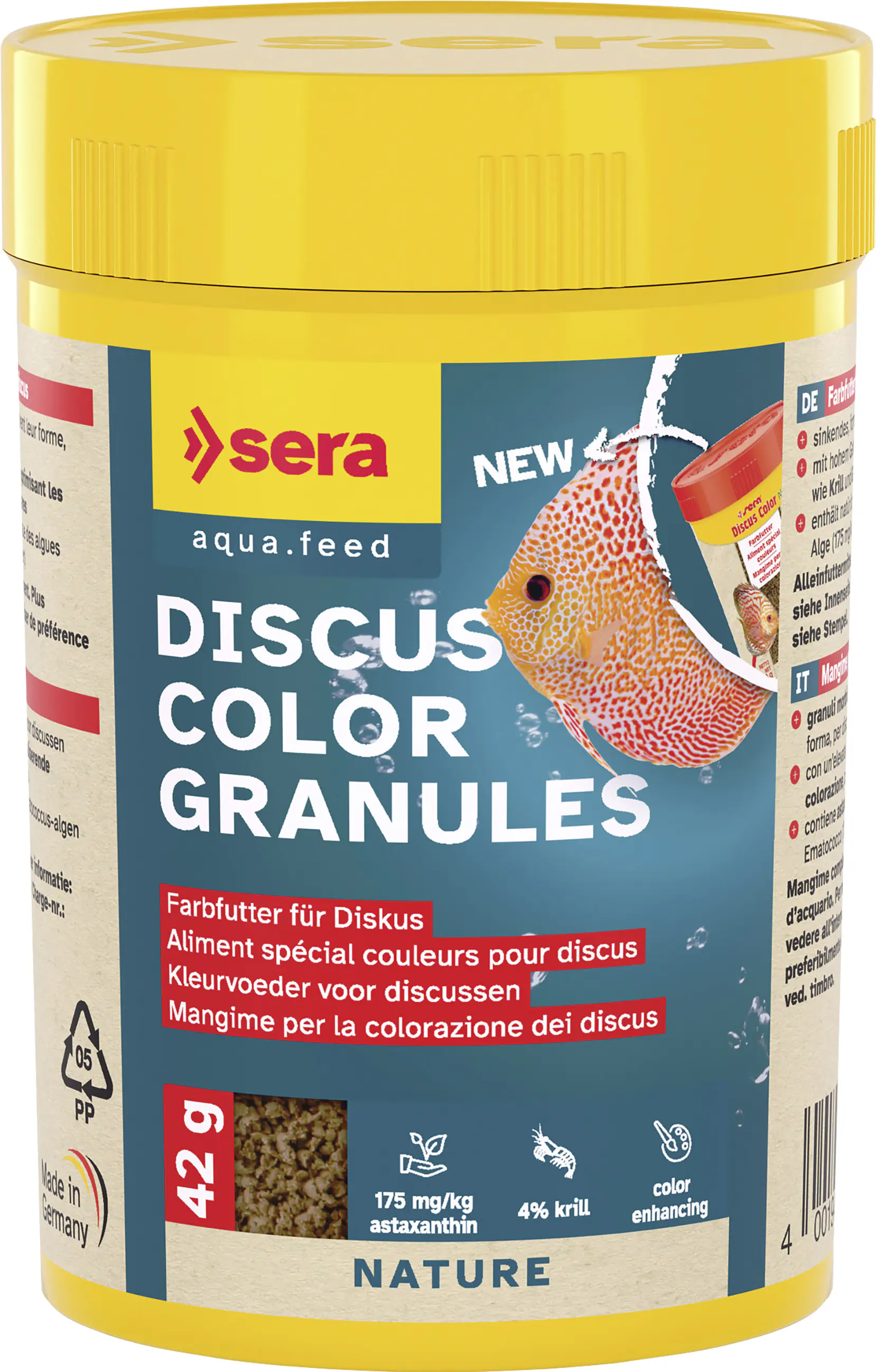 Sera Fischfutter Discus Color Granules 100 ml