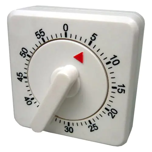 Technoline Kurzzeitwecker KZW analog weiß