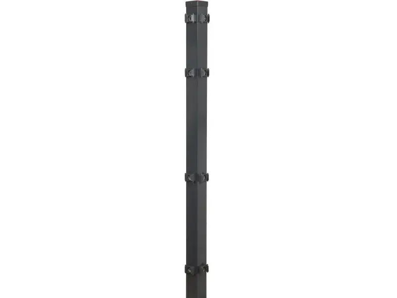 Floraworld Zauneckpfosten Comfort 140 x 6 x 6 cm anthrazit