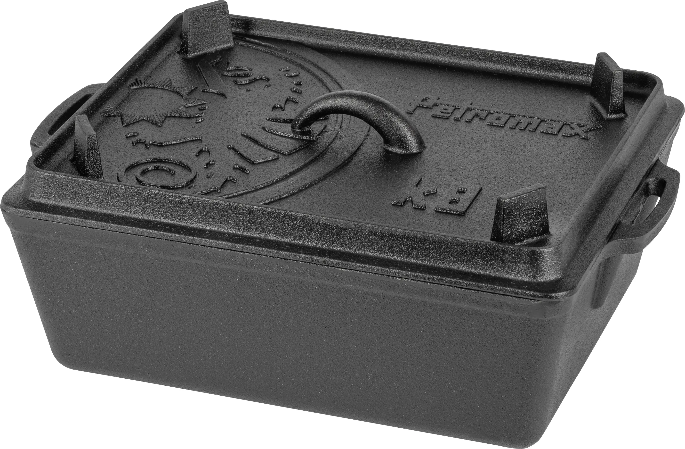Petromax Kastenform mit Deckel k8