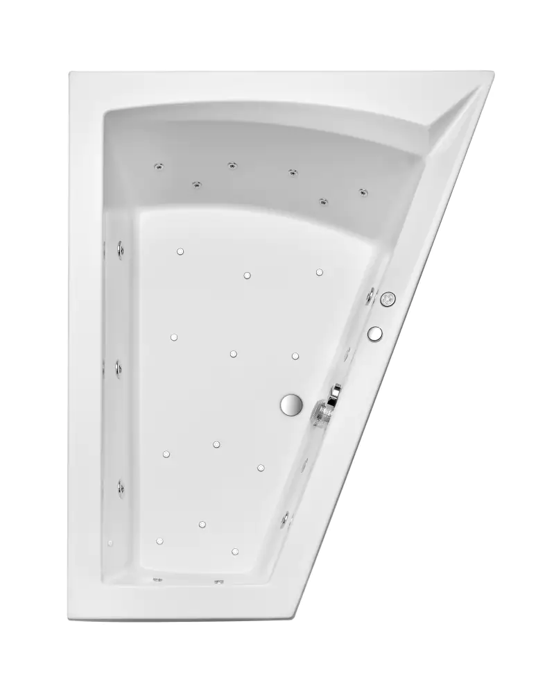 Ottofond Whirlpool-Komplettset Galia I 160 cm, weiß