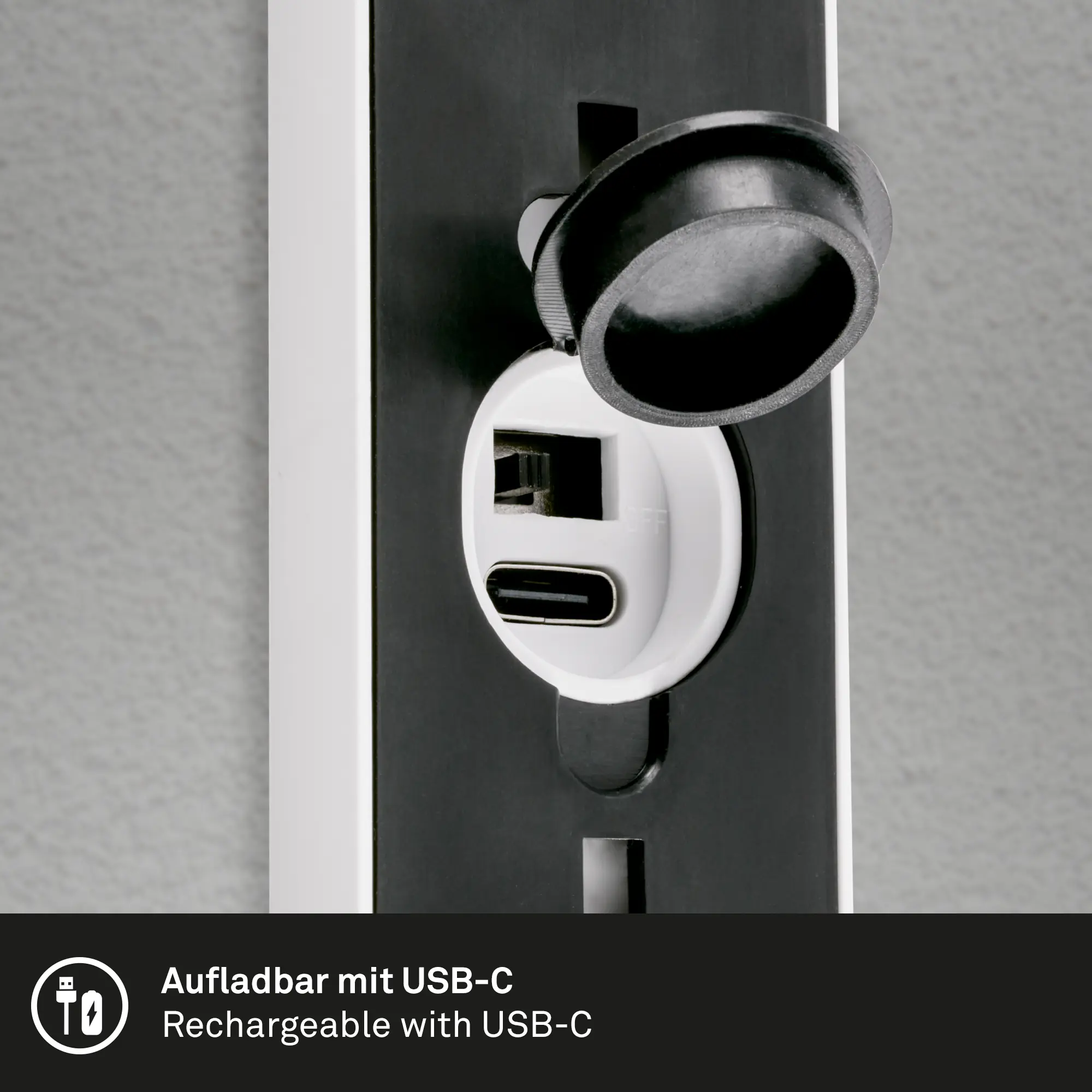 Briloner LED Akku-Außenwandleuchte Kuni 6W weiß warmweiß