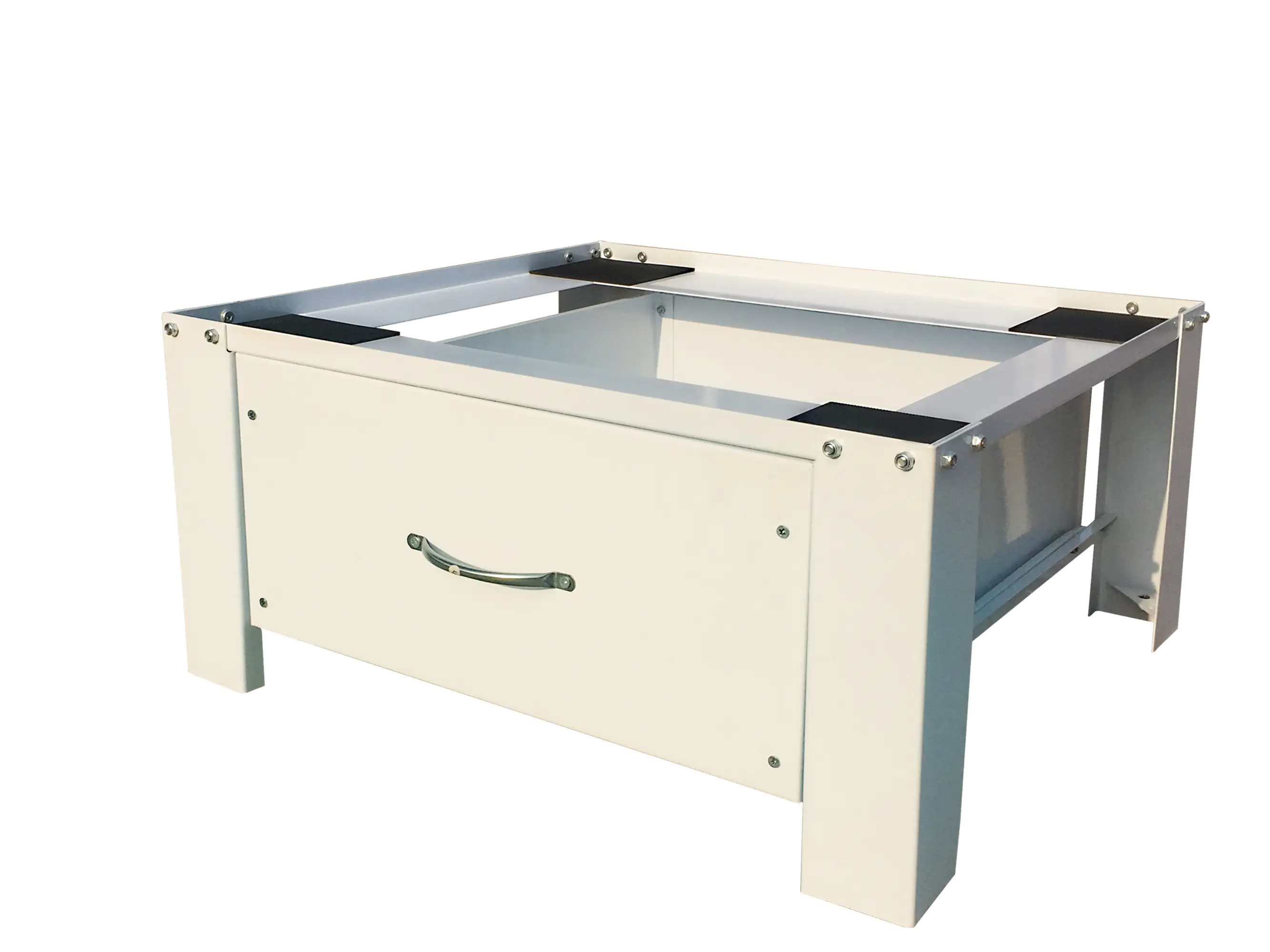 Respekta Waschmaschinen Erhöhung mit Schublade 30 x 63 x 56,5 cm (H x B x T) weiß