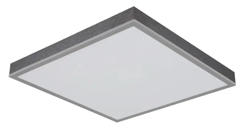 Globo Deckenleuchte Doro 45 x 45 cm silber warmweiß