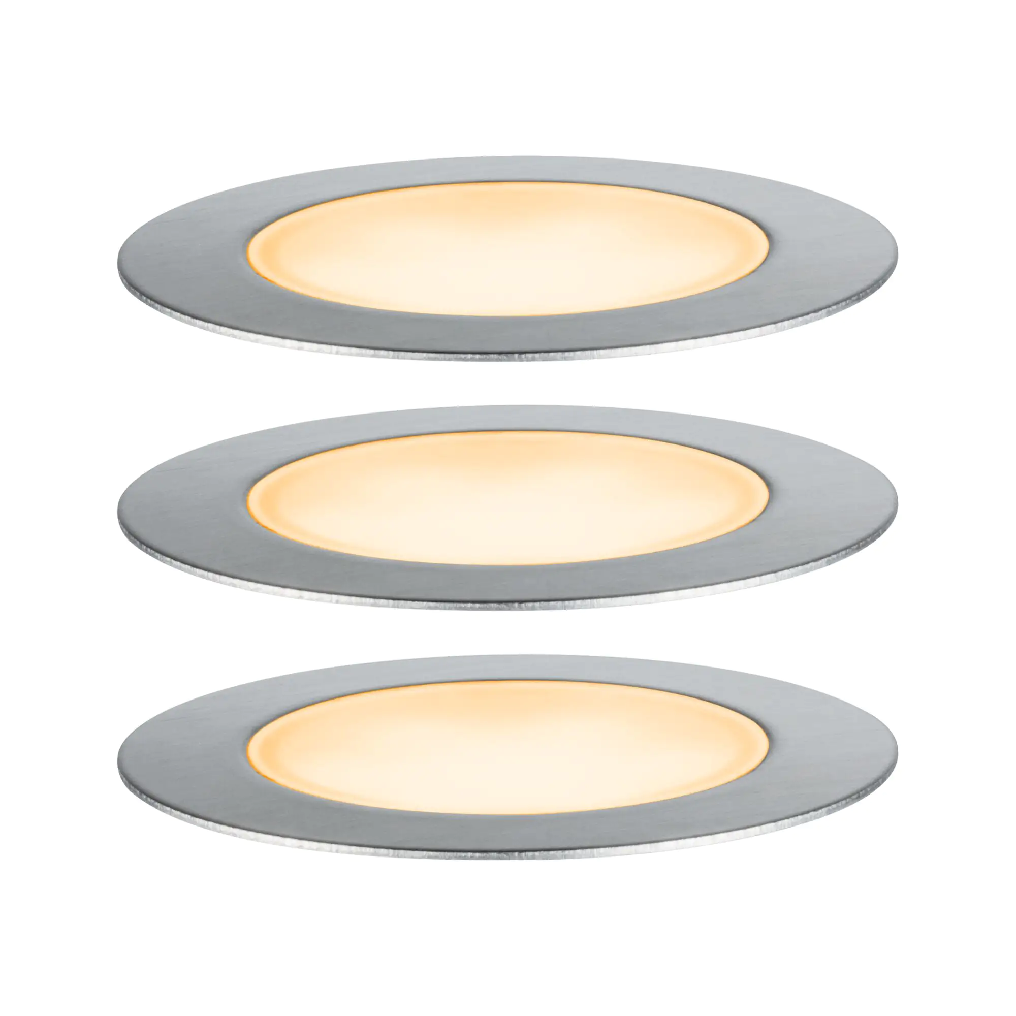 Paulmann Plug & Shine LED Bodeneinbauleuchte Floor insect-friendly 3er-Set