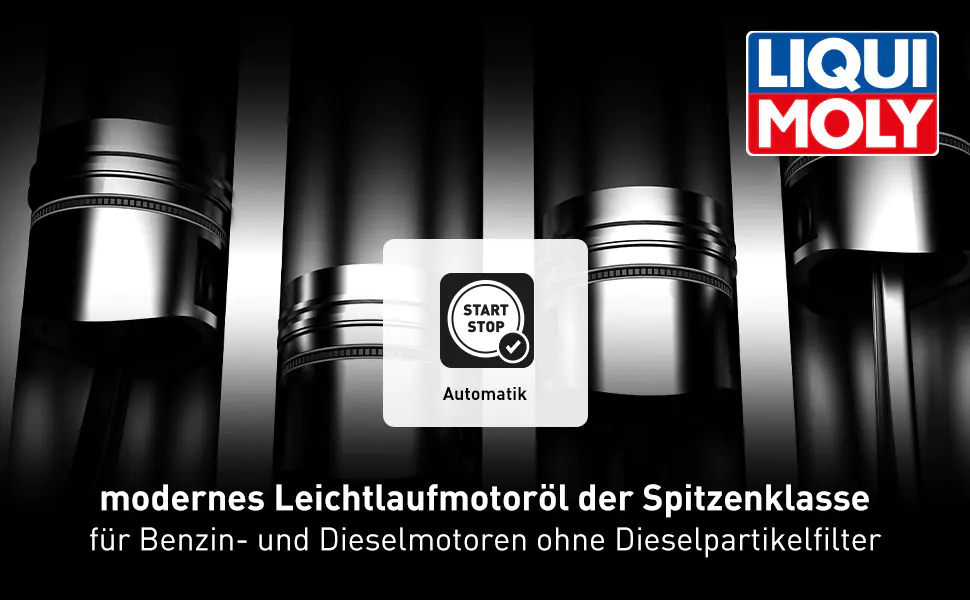 Liqui Moly Motoröl Leichtlauf High Tech 5W-40 5 L