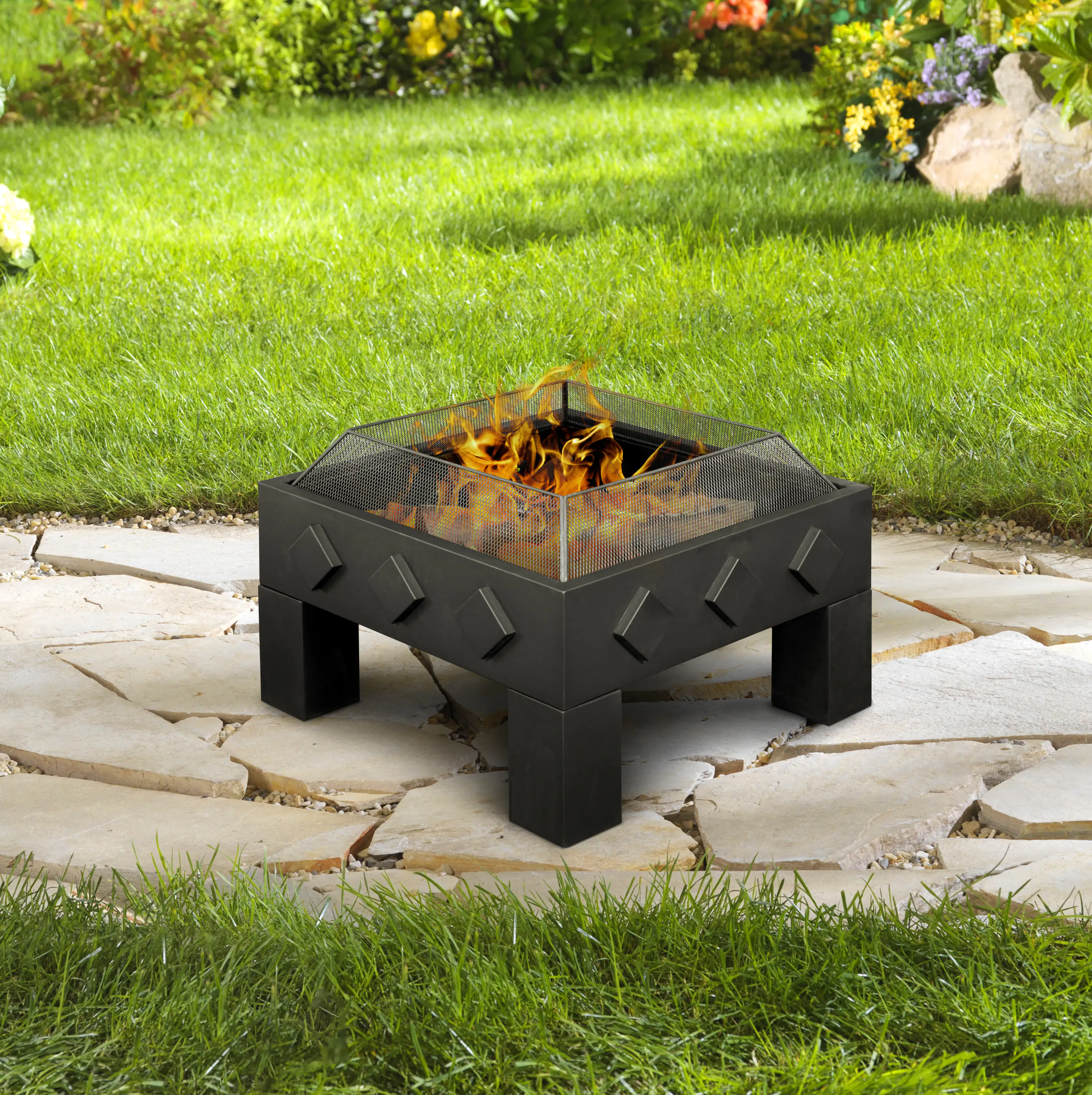Buschbeck Feuerschale Kubus 61 x 61 x 43 cm