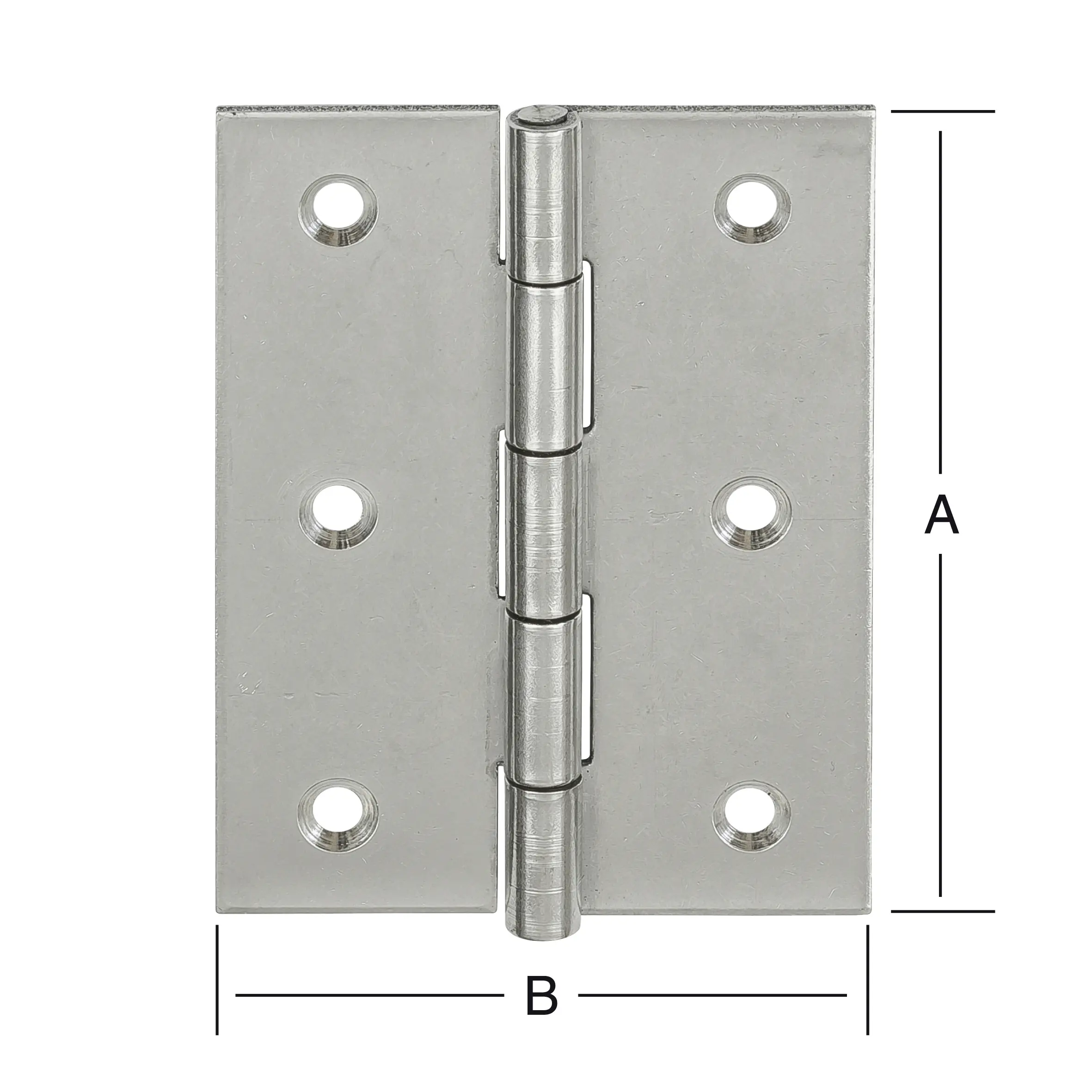 Vormann Halbbreite Scharniere 80 x 58 mm