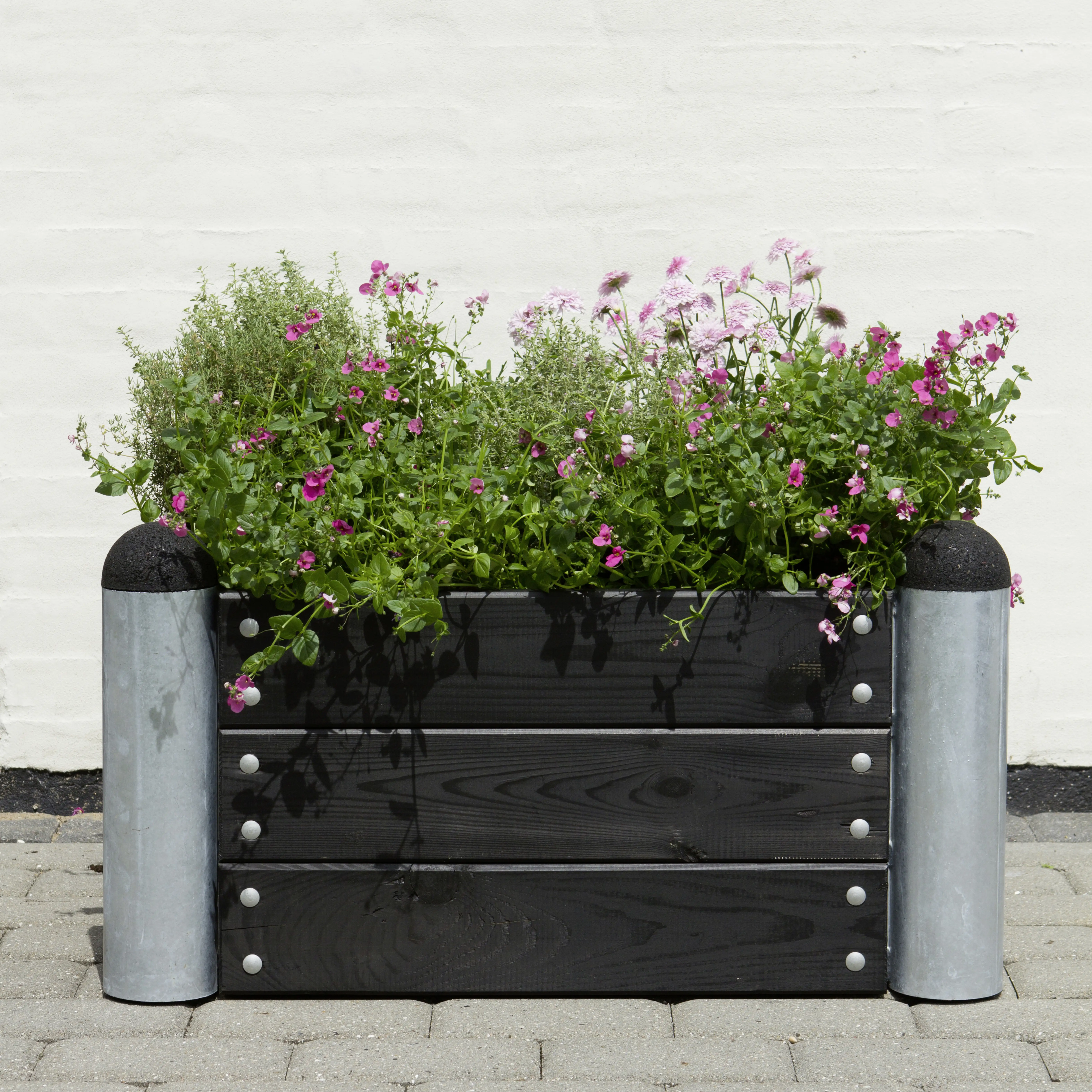 Plus Hochbeet Pipe 6a 80 x 80 x 36 cm