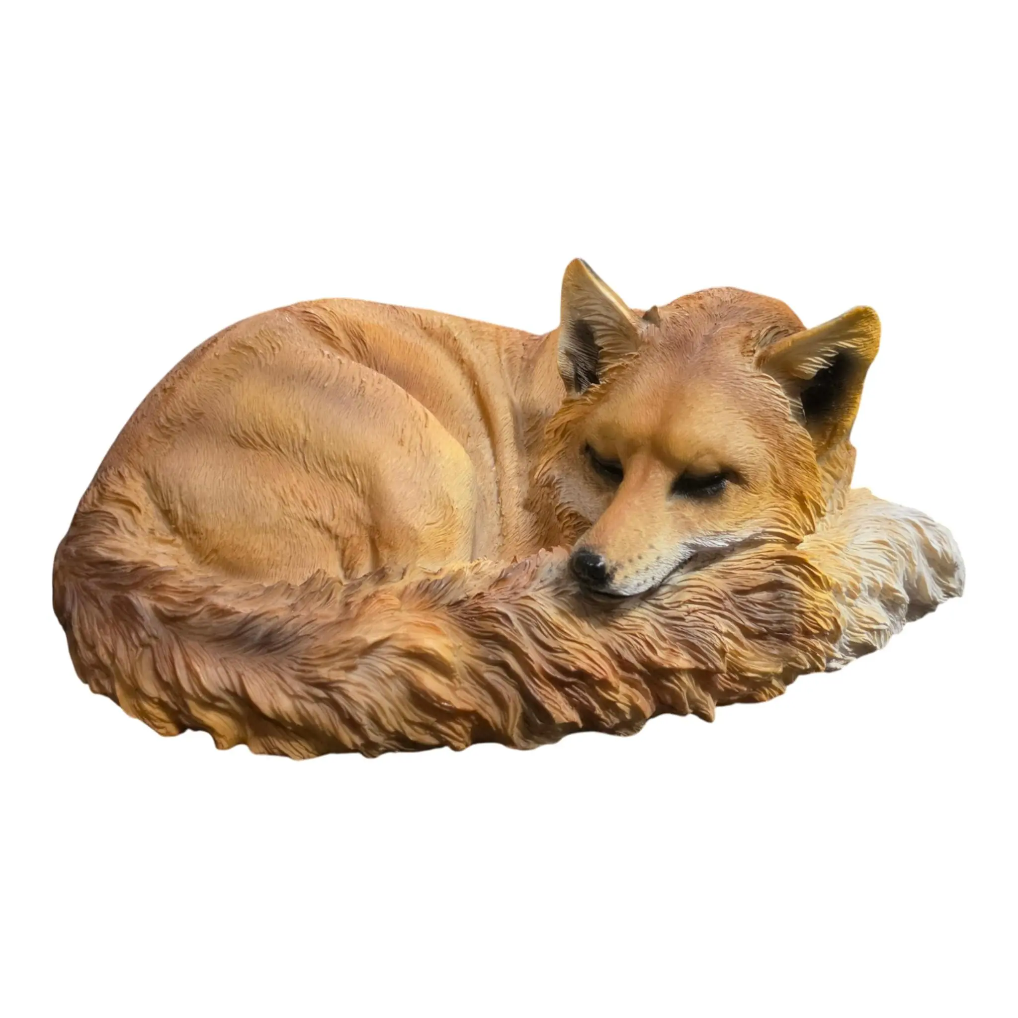 Figur Fuchs 18 x 29 cm braun