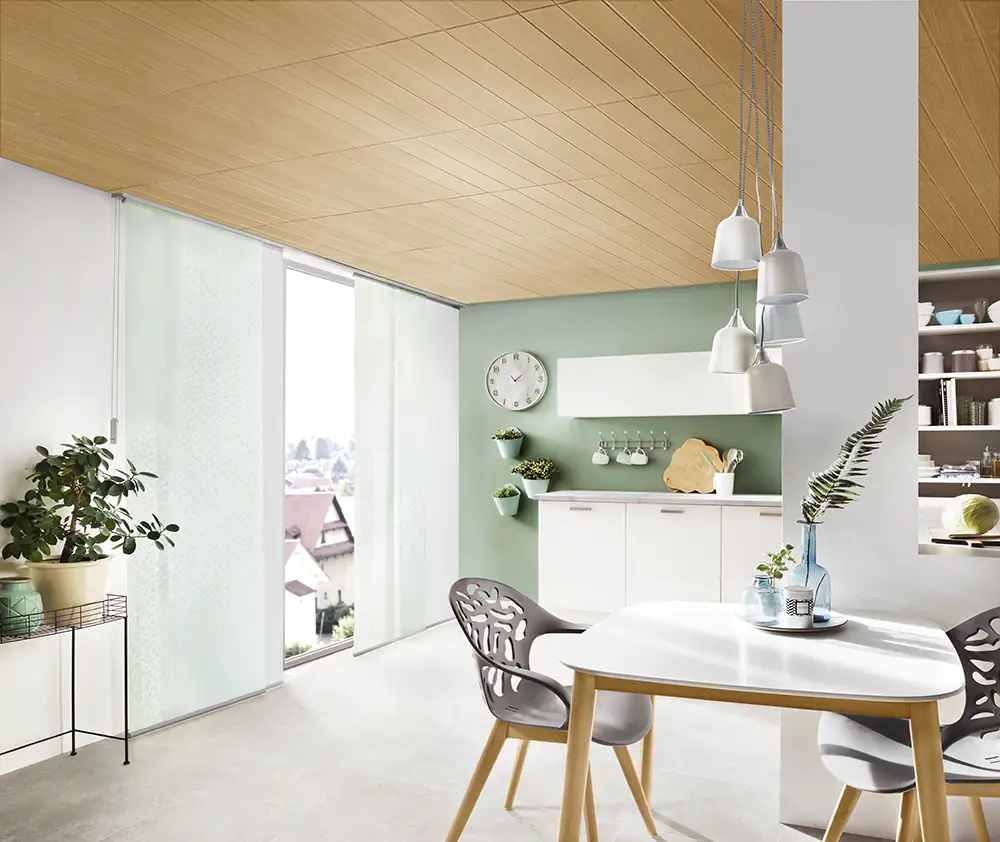 Decosa Deckenpaneele Stockholm,  Buche Naturgetreue Holzoptik