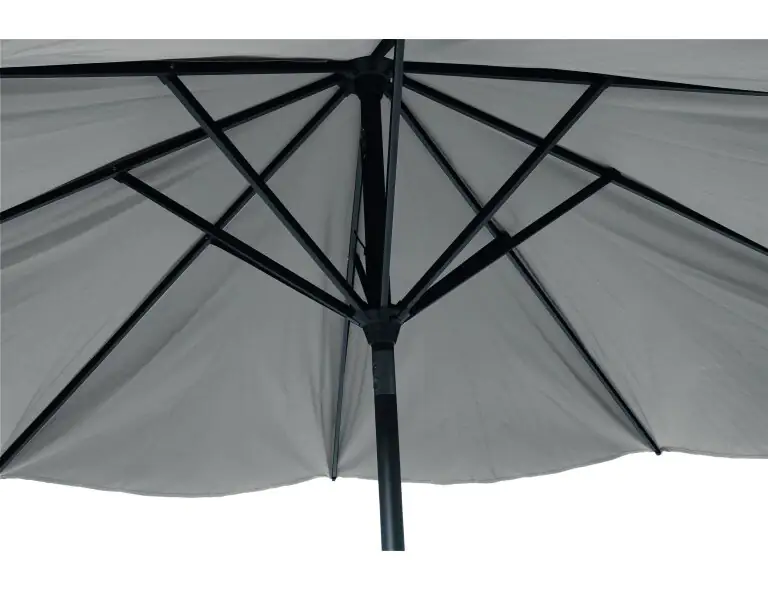 Siena Garden Mittelstockschirm Avio taupe Ø 300 cm