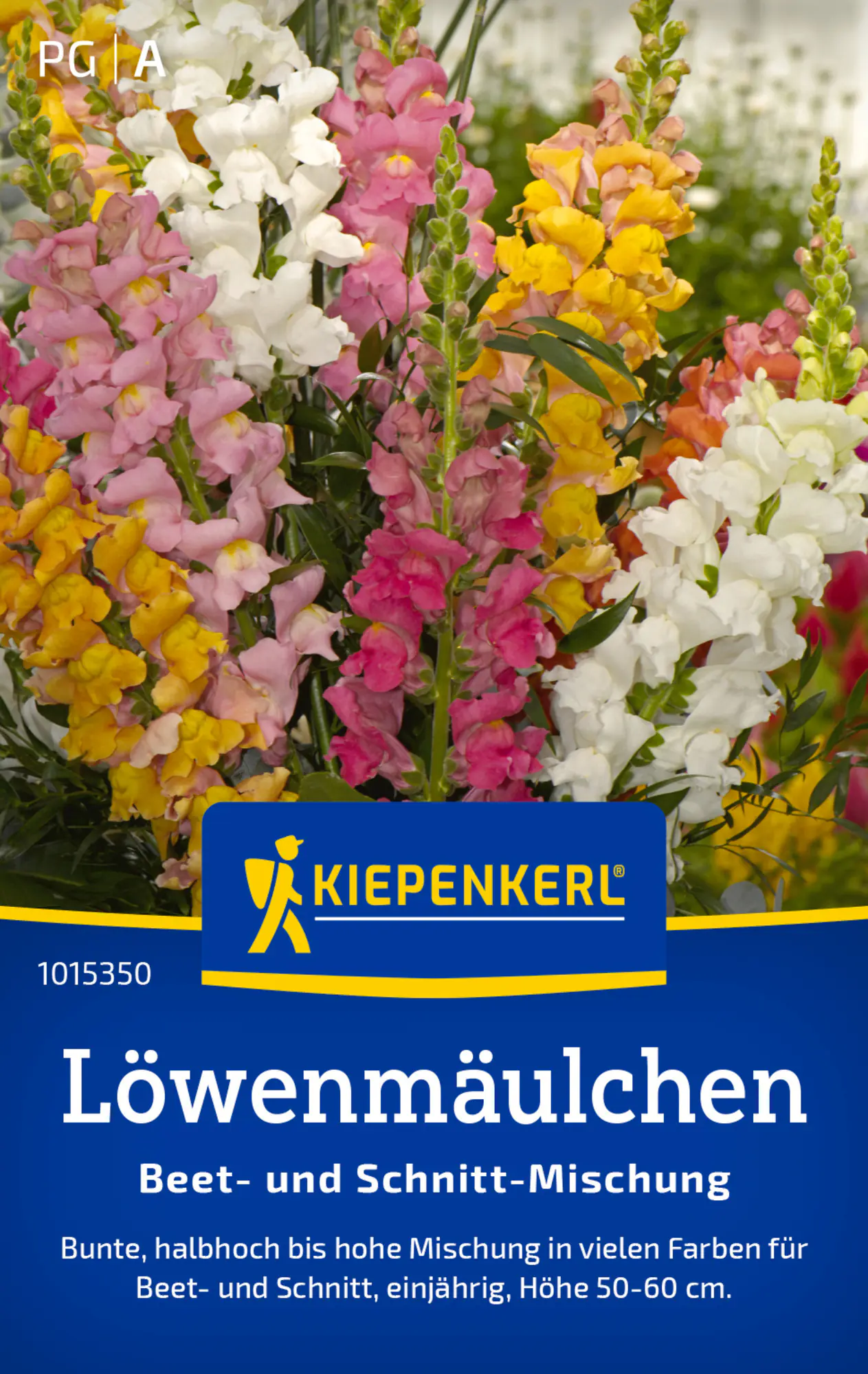 Kiepenkerl Saatgut Löwenmäulchen Beet- und Schnitt-Mischung für ca. 1-2 m²