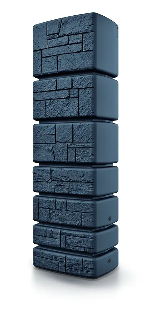 Prosperplast Regentank Tower Stone grau 350 L