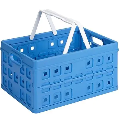 Sunware Klappbox Square 32L blau/weiß 49 x 36 x 25 cm