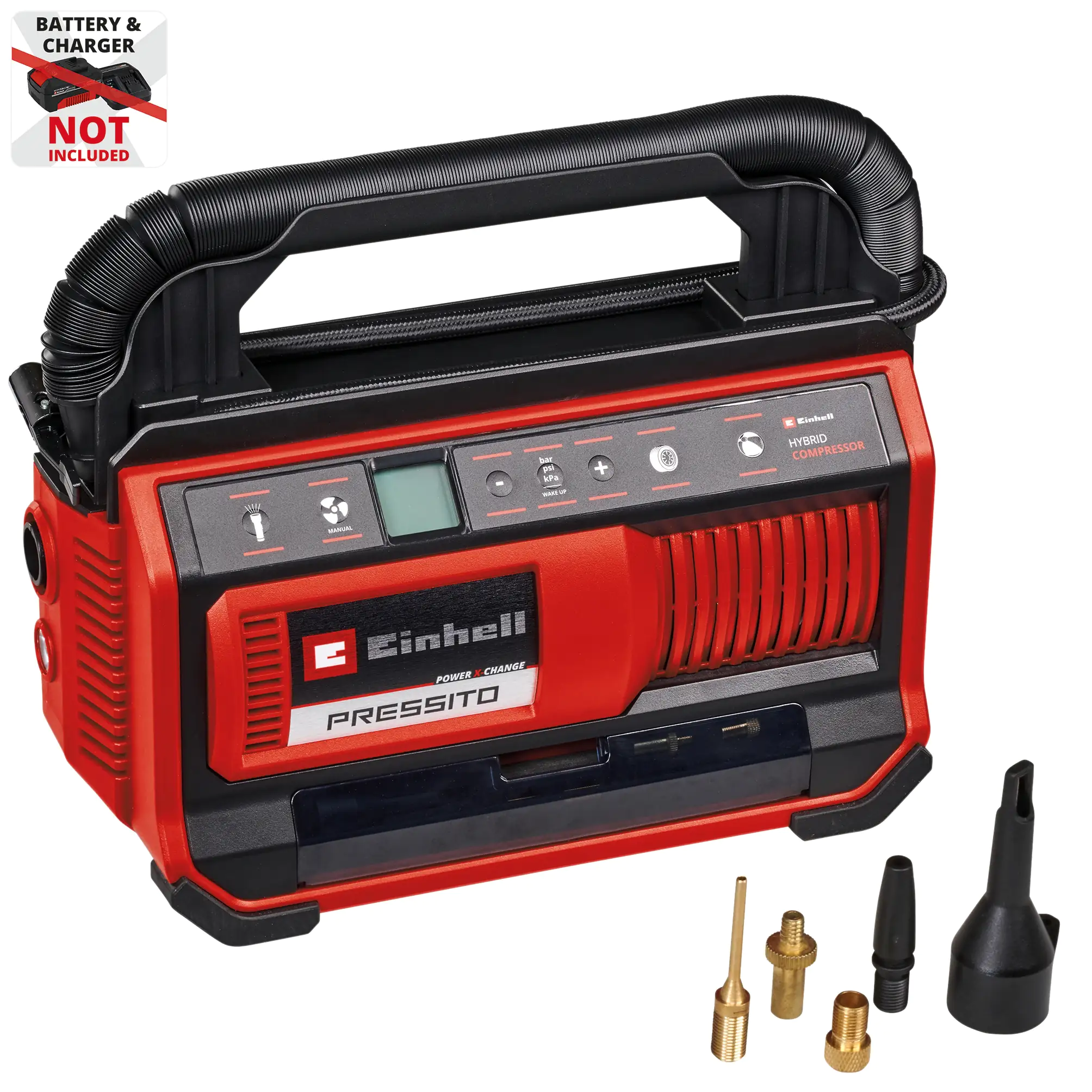 Einhell Expert Hybrid-Kompressor PRESSITO 18/25 Solo 18 V