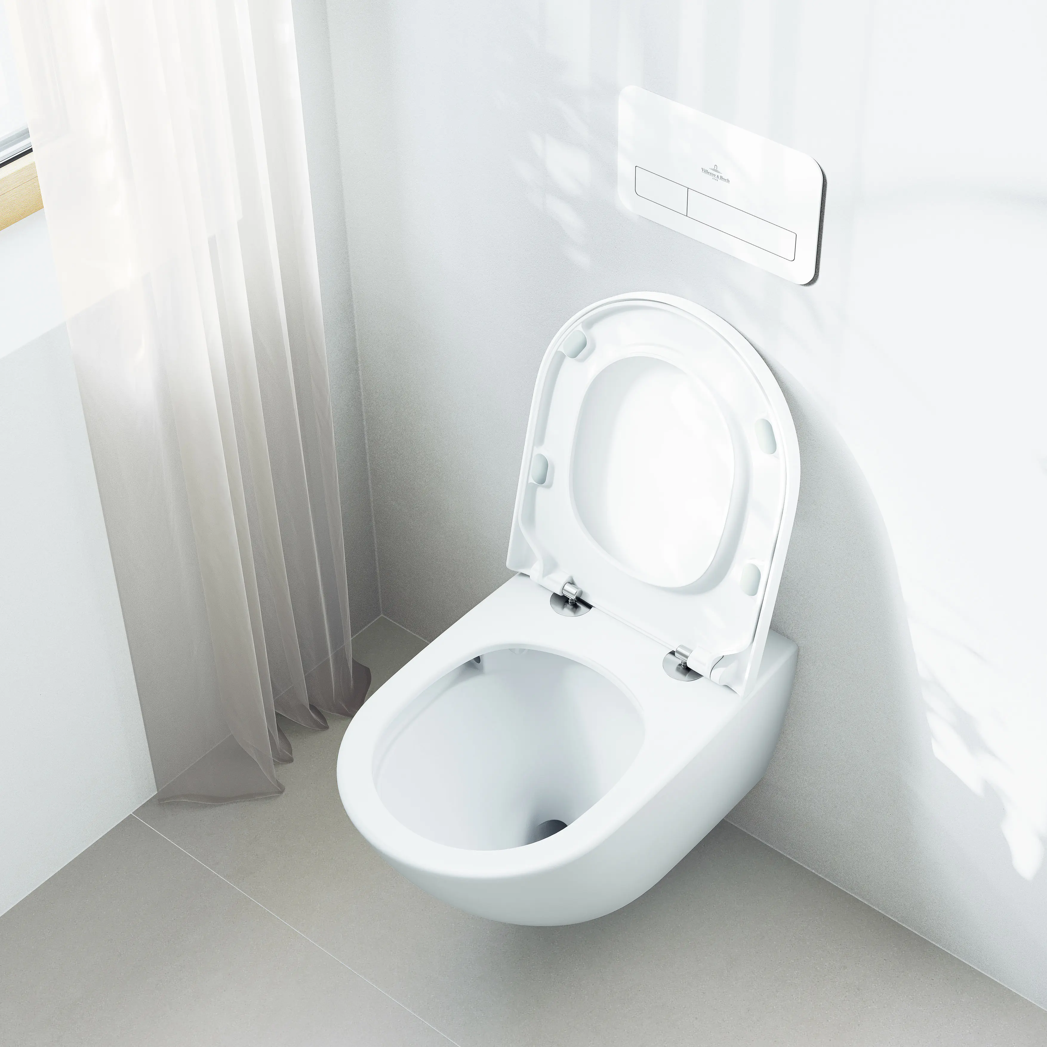 Villeroy & Boch Wand-Tiefspül-WC Subway 3.0 spülrandlos inkl. WC-Sitz