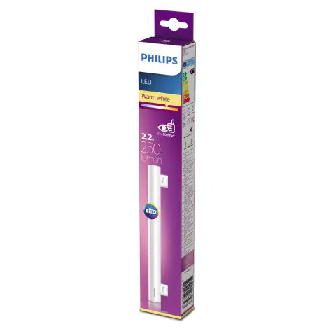 Philips LED-Leuchtmittel Stabform 30 cm S14S 2,2 W warmweiß