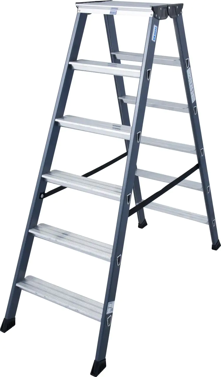Krause Aluminium-Doppelleiter MONTO SePro D 2,85 m