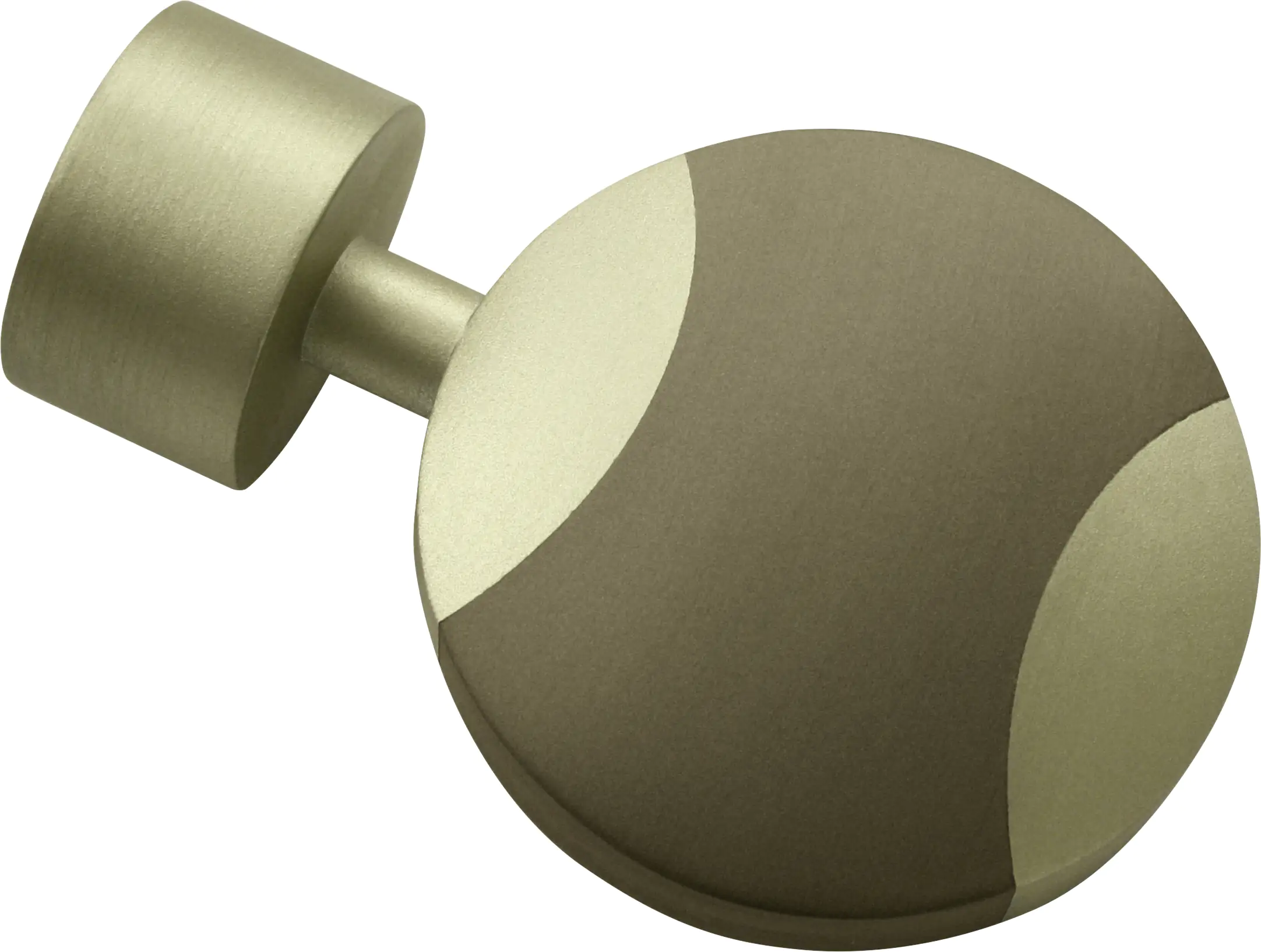 Gardina Endknopf Kira Disc champagner-cappuccino, Ø 19 mm