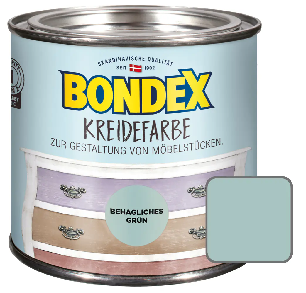 Bondex Kreidefarbe 500 ml behagliches grün